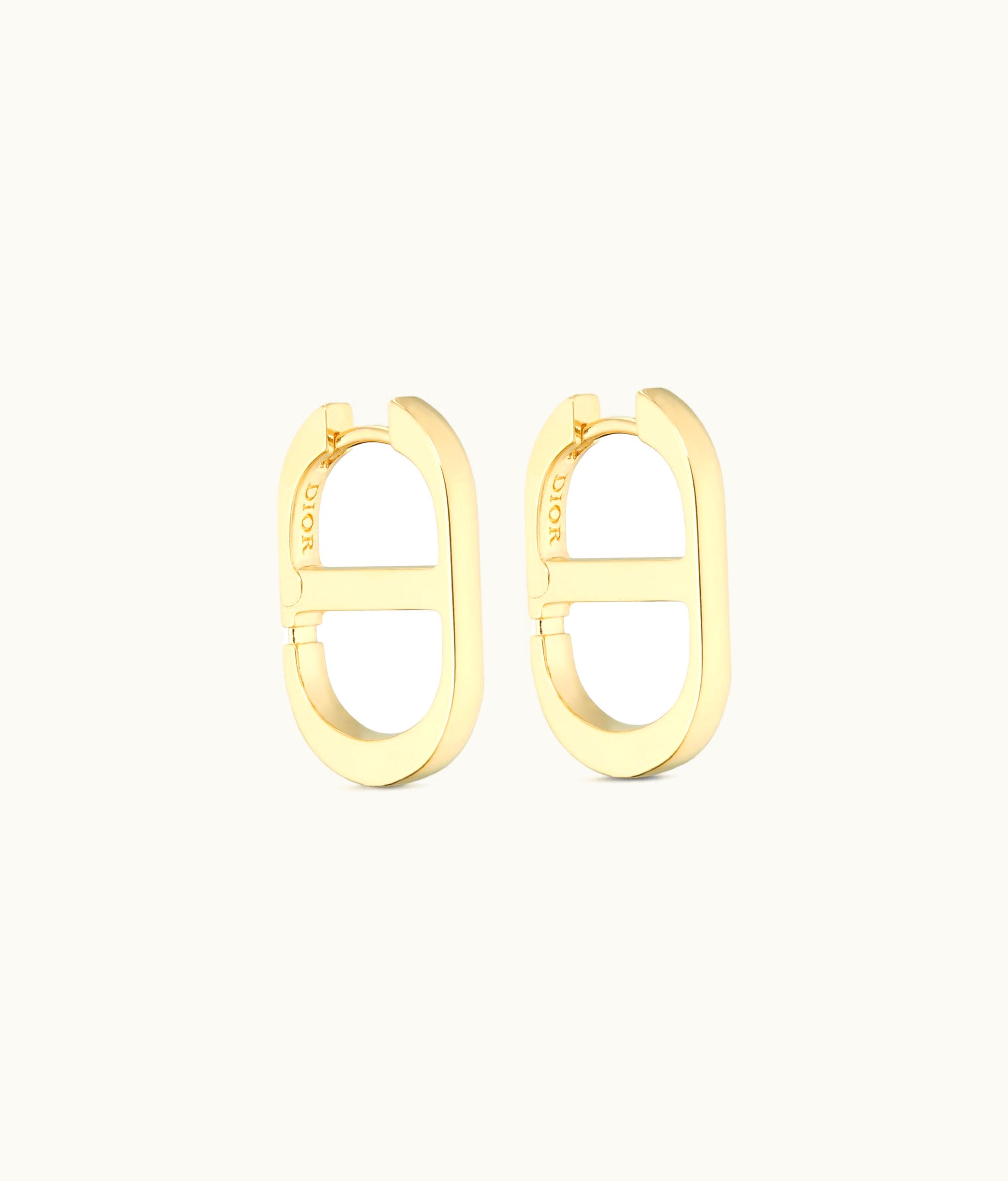 Dior Dior 30 Montaigne Earrings - Gold-Finish Metal E2020WOMMT_D300