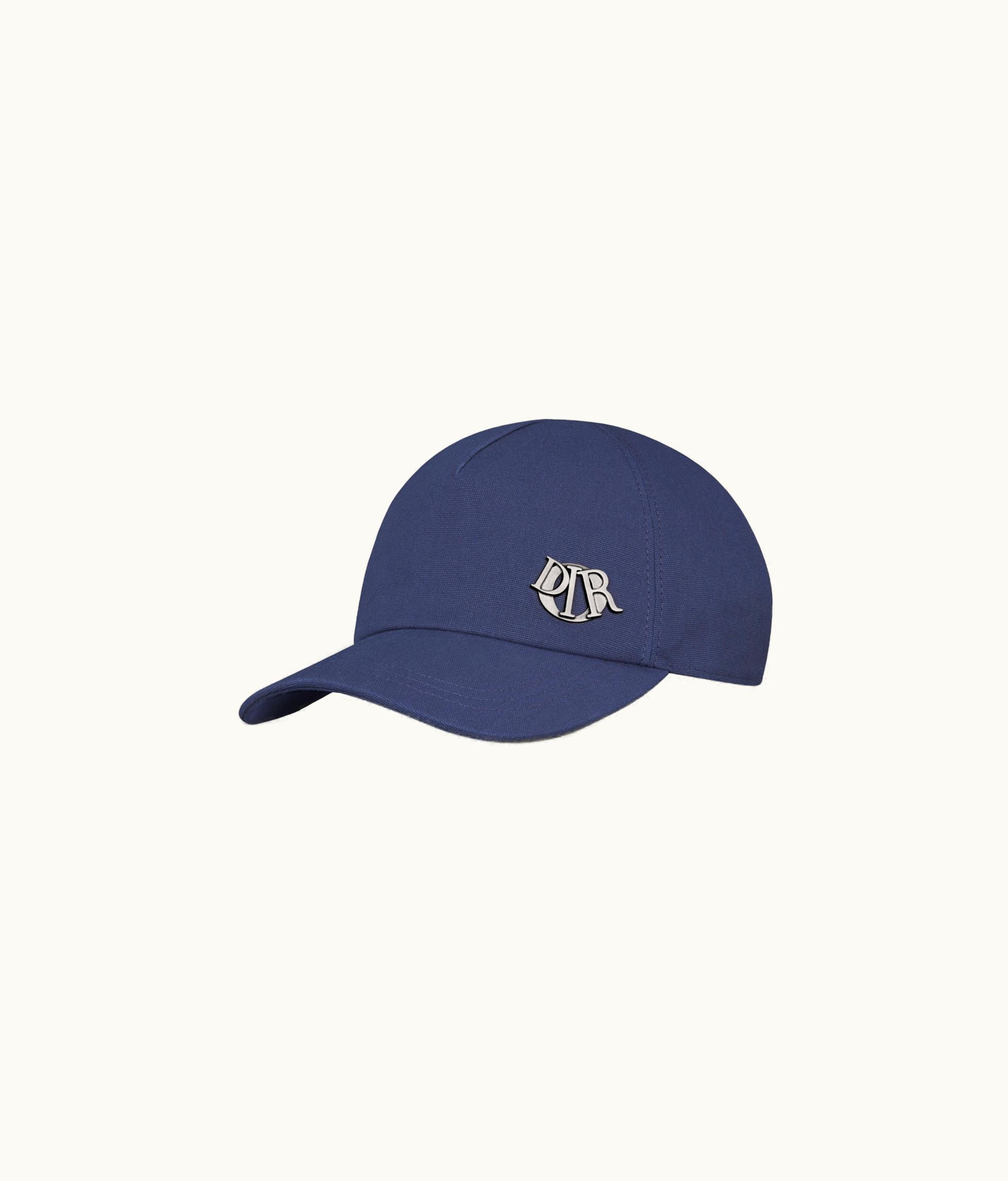 Dior Dior Charm Cap - Navy Blue Cotton