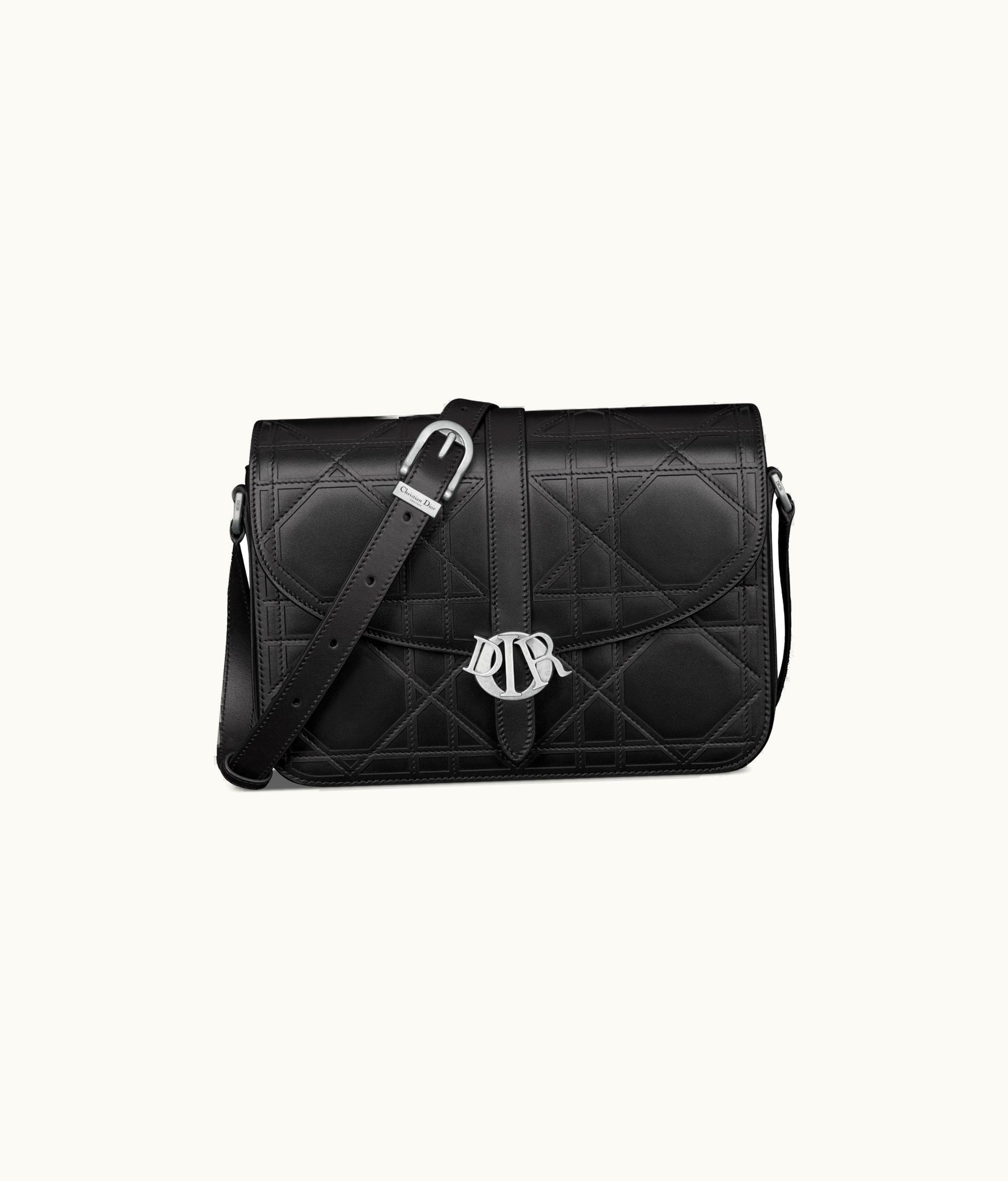 Dior Dior Charm Bag - Black Cannage Cosmo Leather