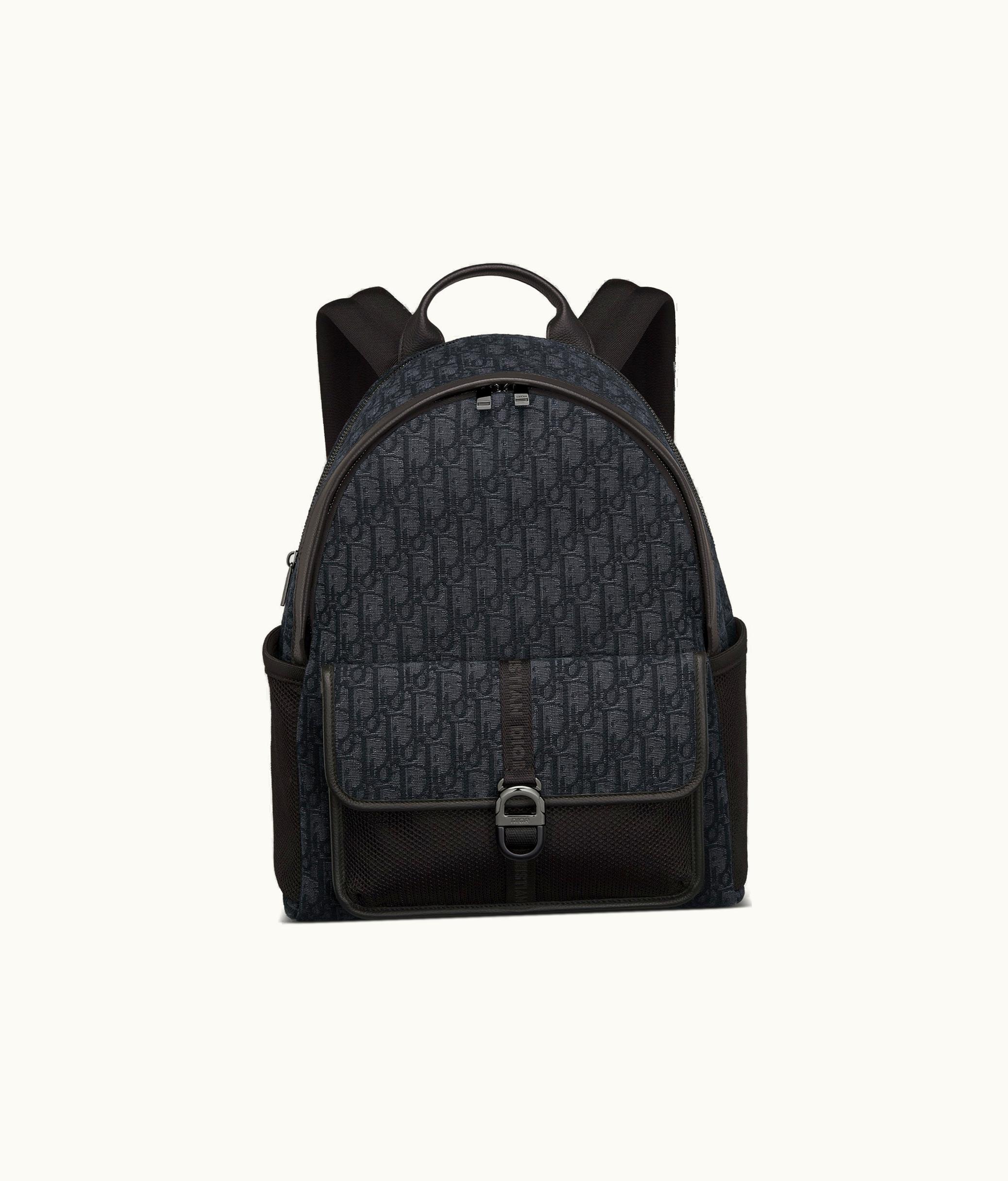 Dior Dior 8 Backpack - Black Dior Oblique Jacquard