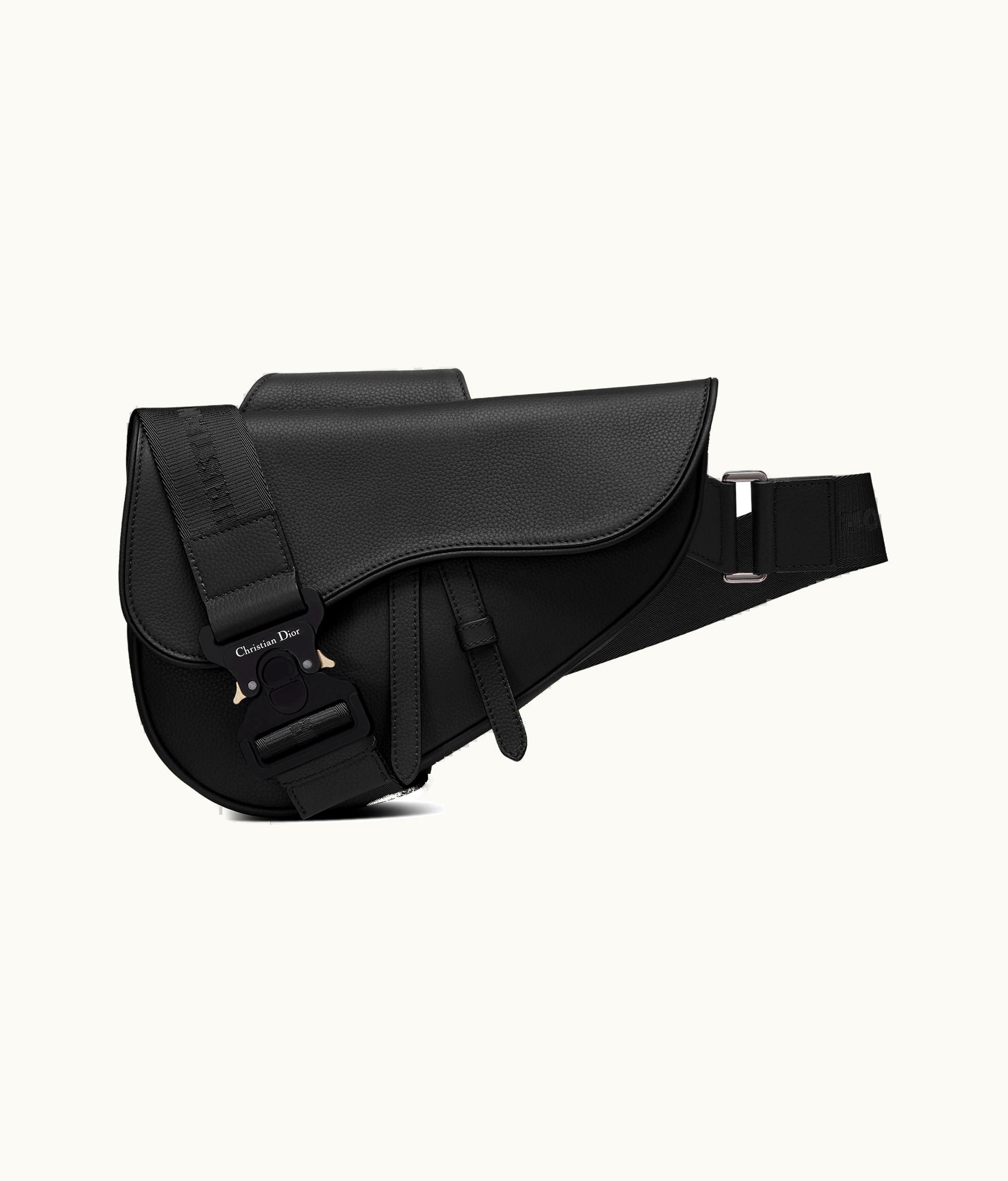 Dior Dior Saddle Bag 2022 Black Grained Calfskin