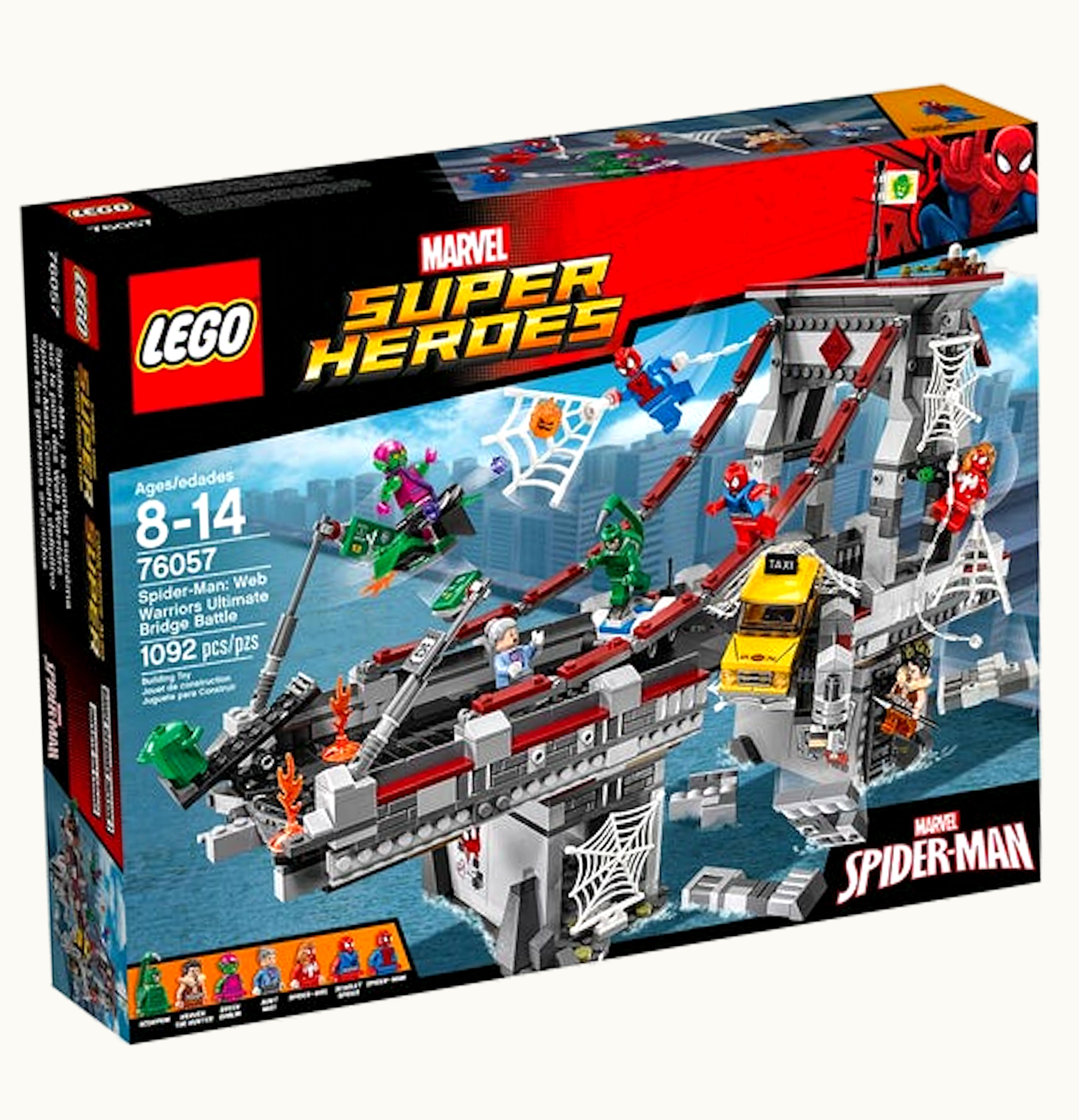 LEGO LEGO Marvel Super Heroes Spider Man Web Warriors Ultimate Bridge Battle Set 76057