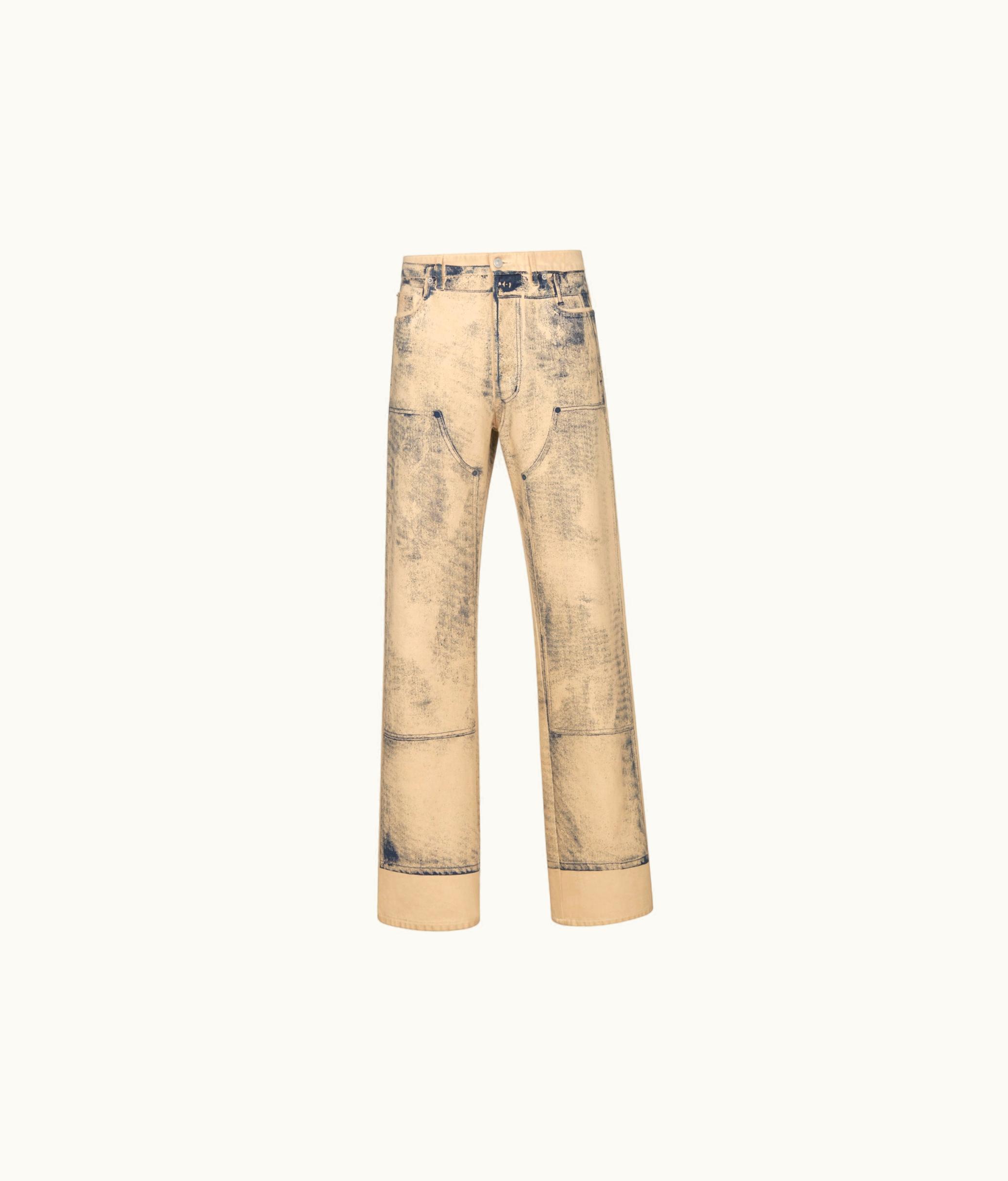 Dior Dior Carpenter-Effect Heritage Jeans - Beige Organic Cotton Twill