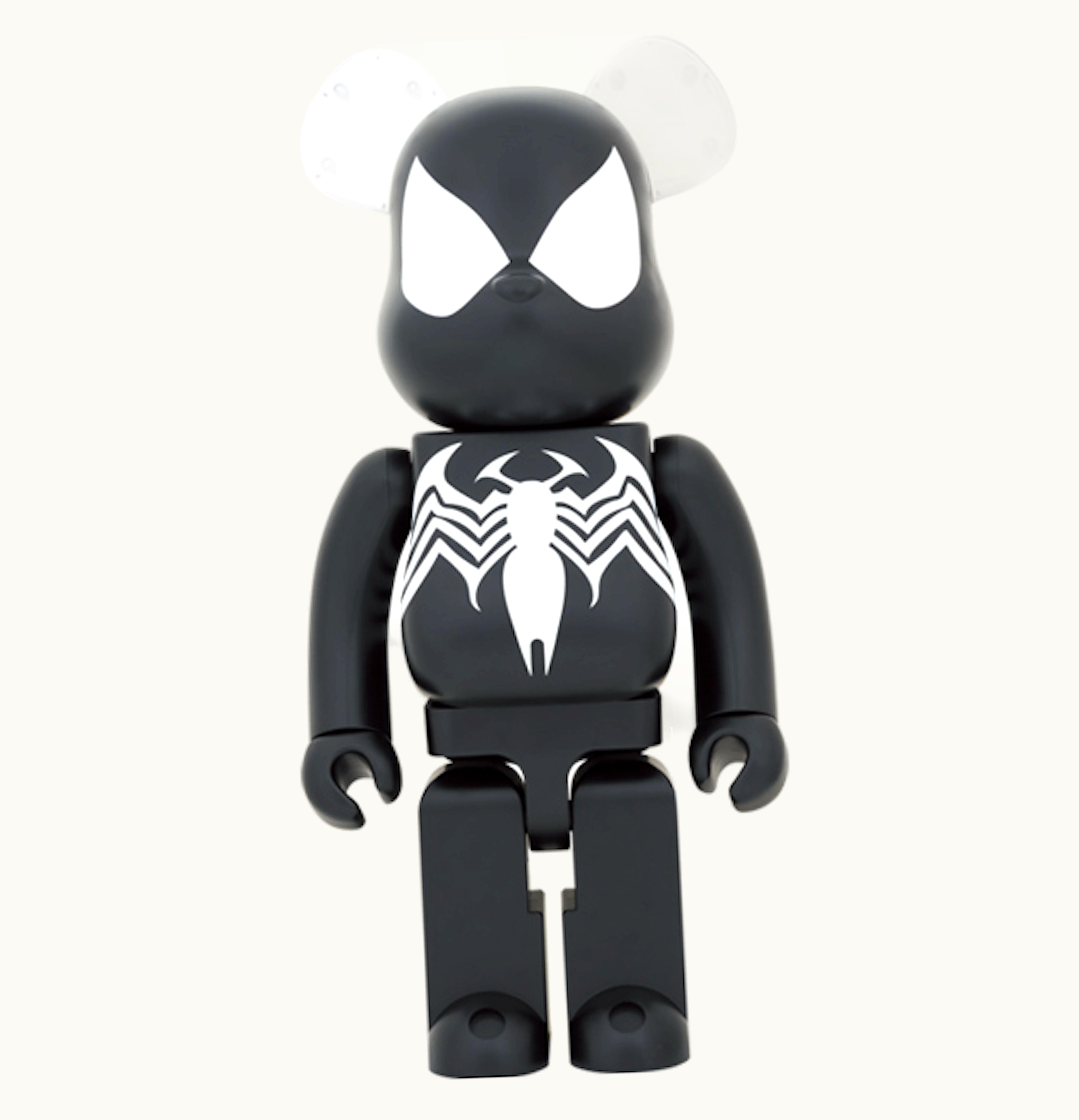 Bearbrick Bearbrick x Marvel Spider Man Black Costume 1000