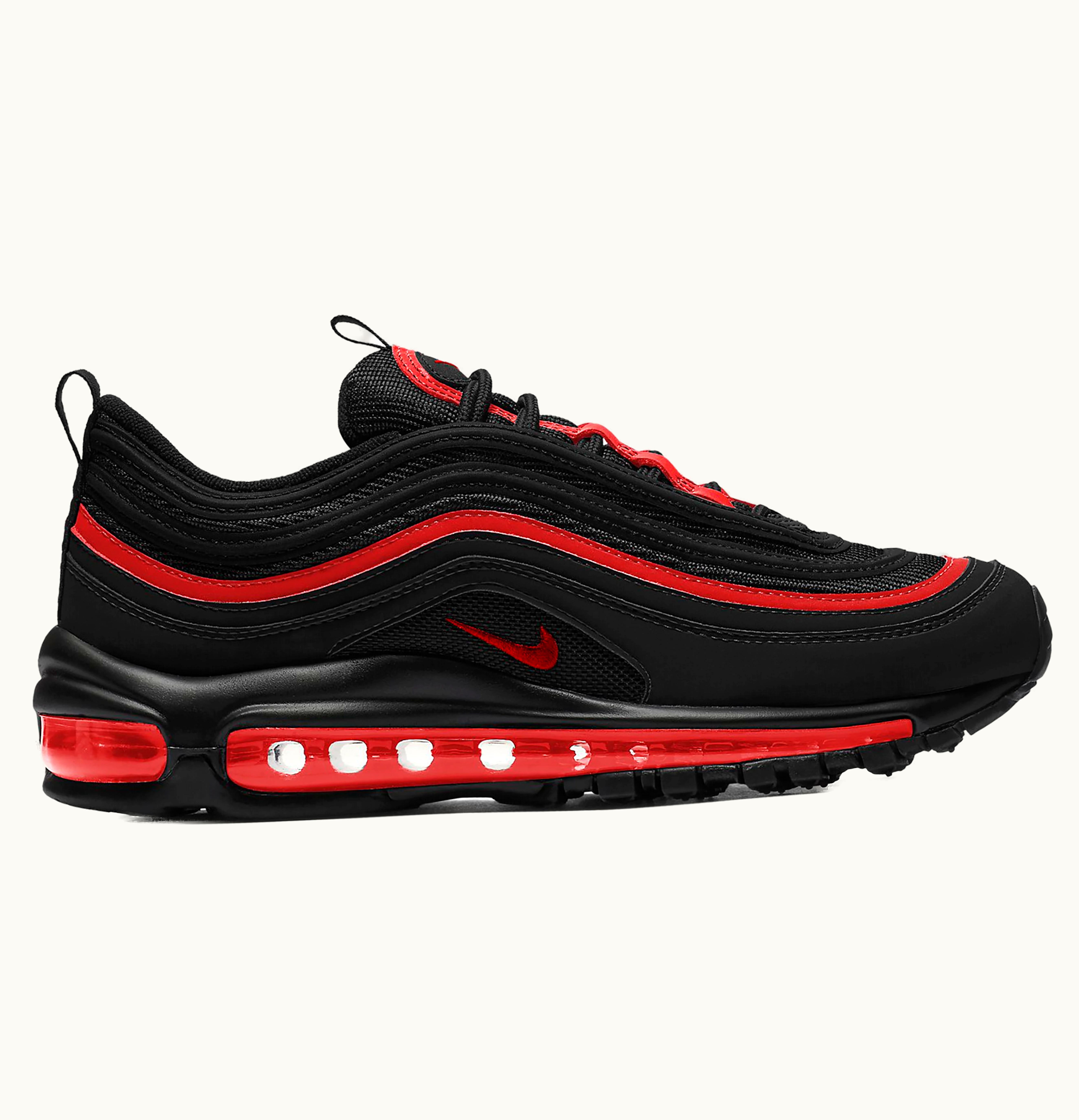Nike Nike Air Max 97 Black Red GS