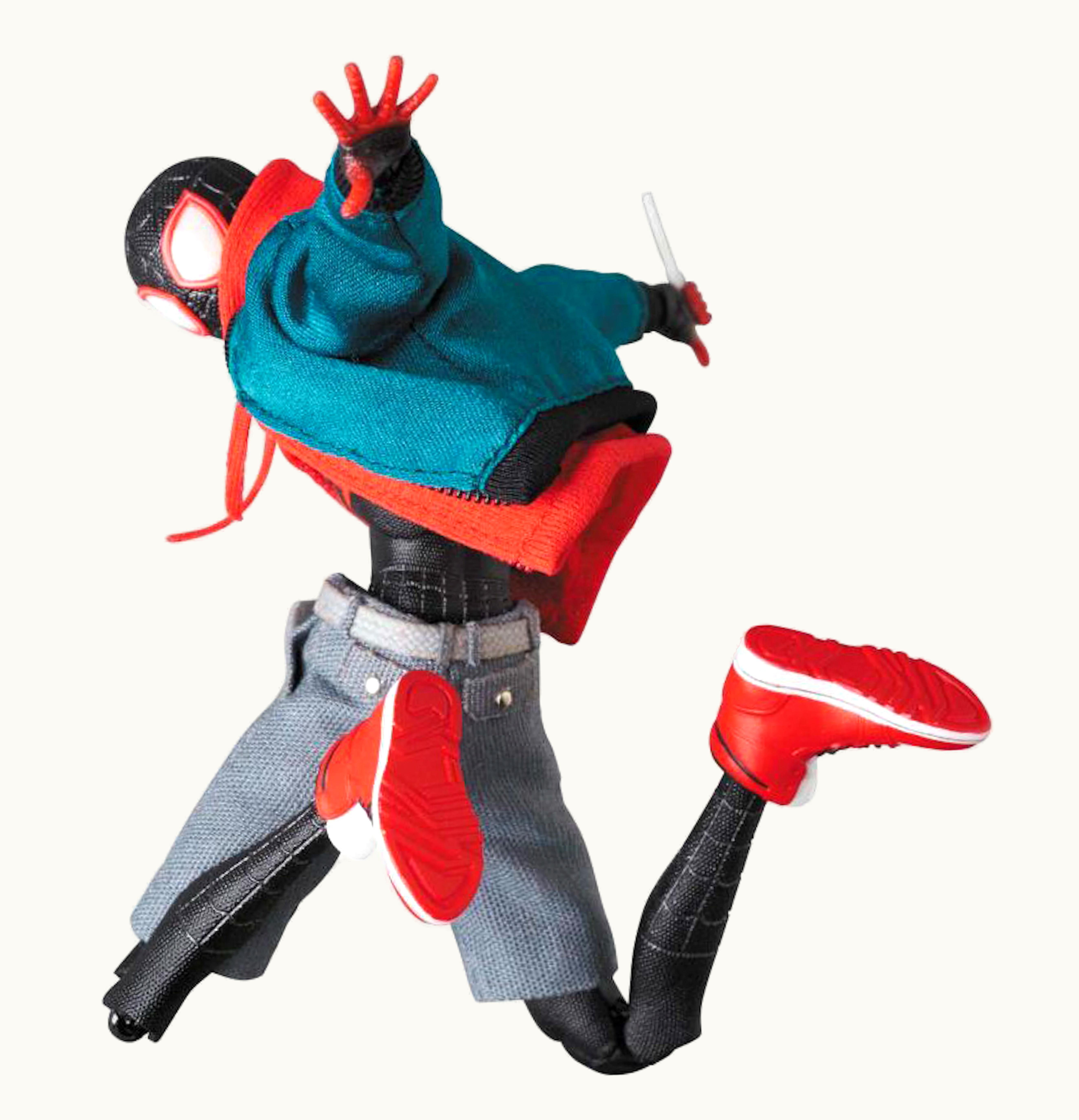 Medicom Medicom Spider Man Into the Spider Verse MAFEX No107 Spider Man Action Figure