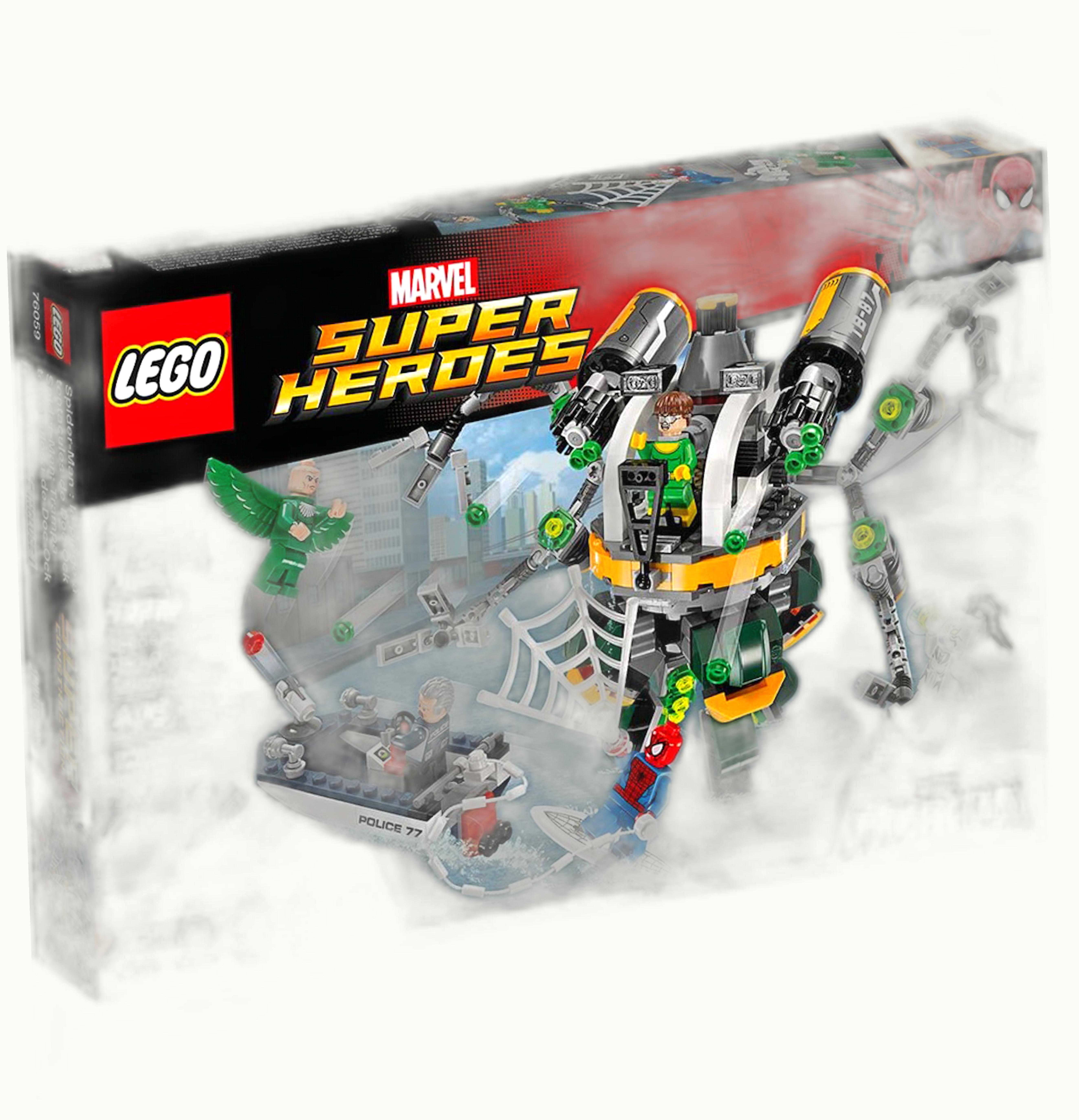 LEGO LEGO Marvel Super Heroes Spider Man Doc Ocks Tentacle Trap Set 76059