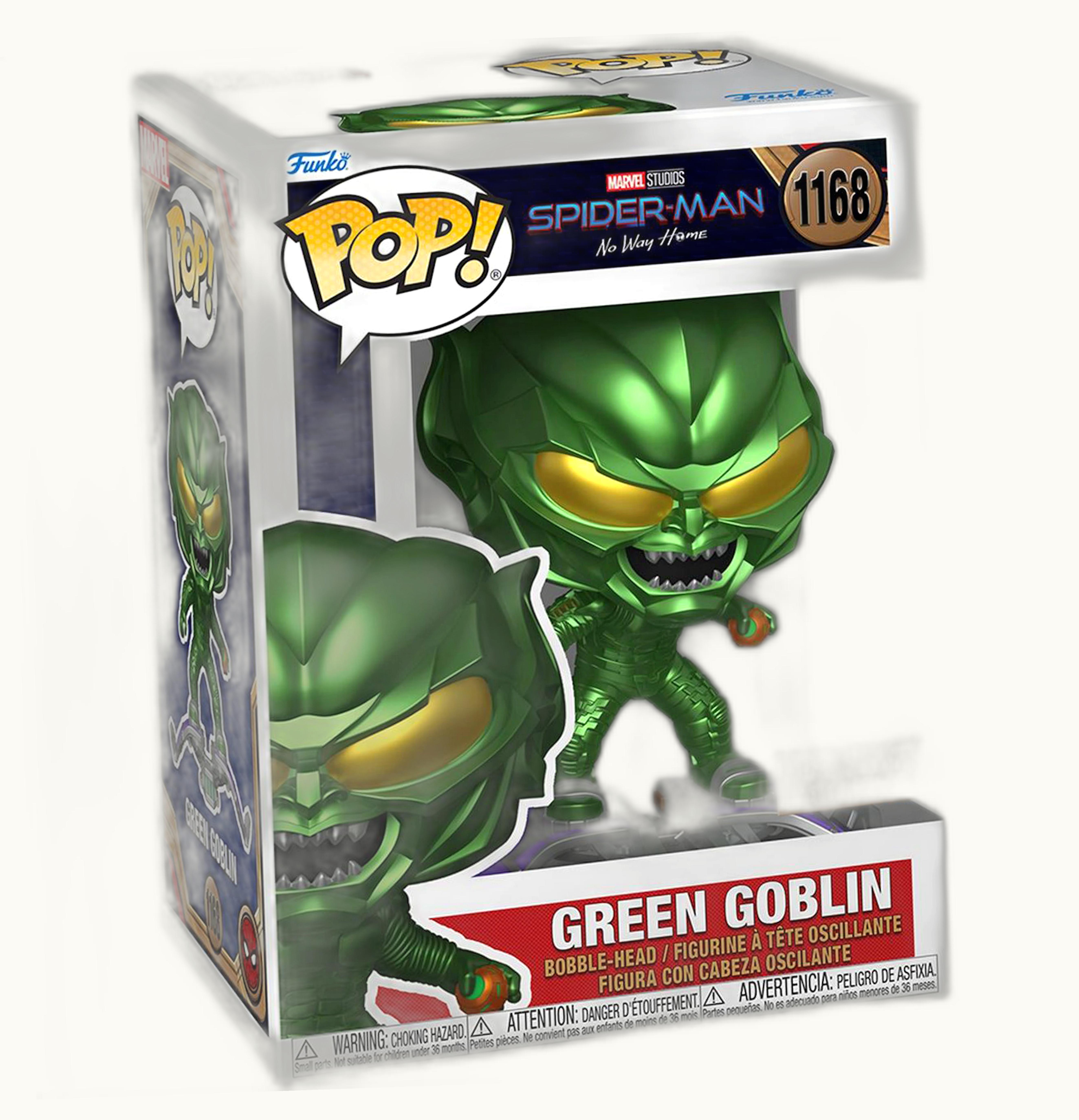 Funko Funko Pop Marvel Spider Man No Way Home Green Goblin Box Lunch Exclusive Figure 1168