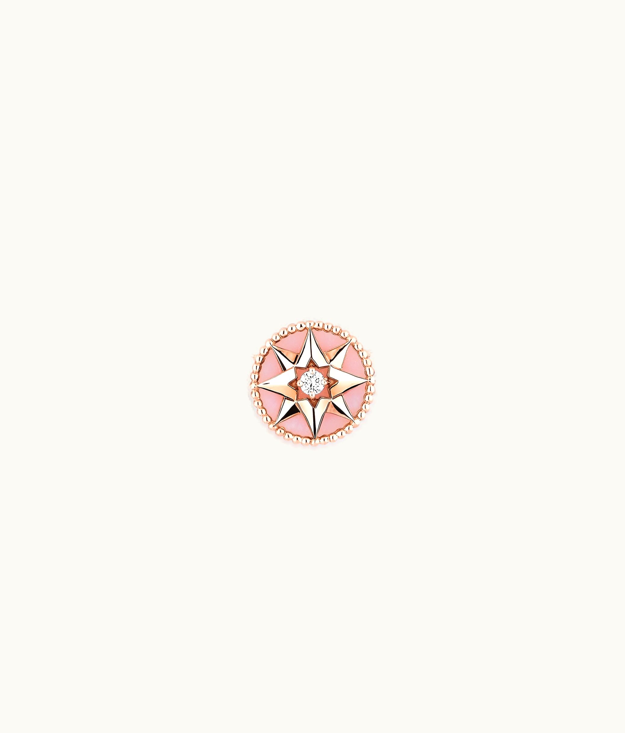 Dior Dior Rose Des Vents Necklace - Pink Gold, Diamond And Pink Opal