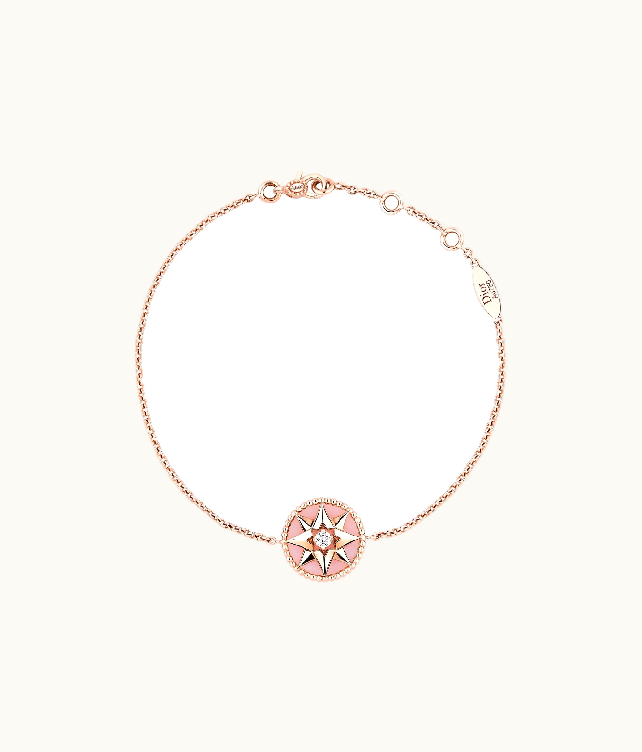 Dior Rose Des Vents Bracelet - Pink Gold, Diamond And Pink Opal