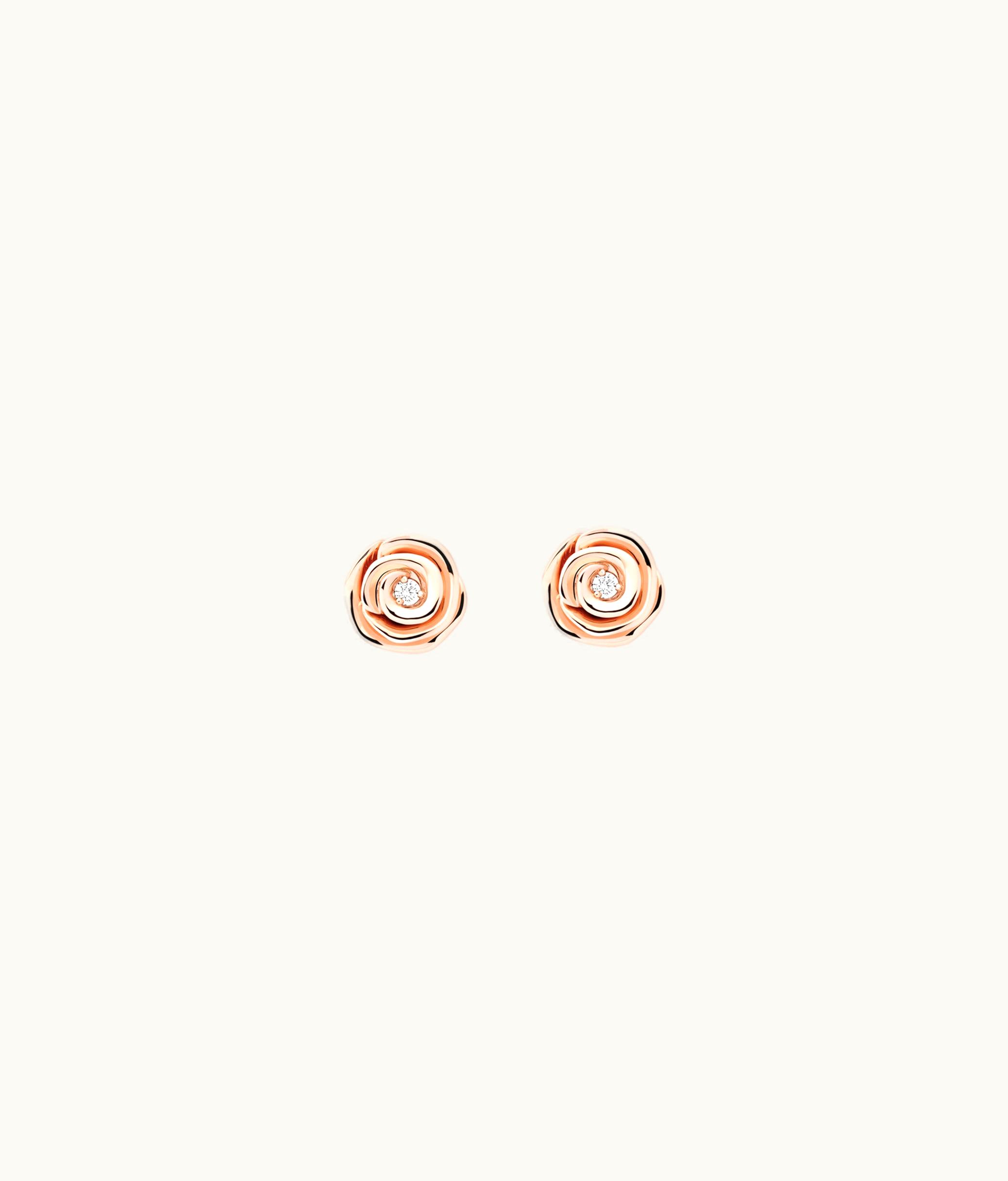 Dior Rose Dior Couture Earrings - Pink Gold Bouquet