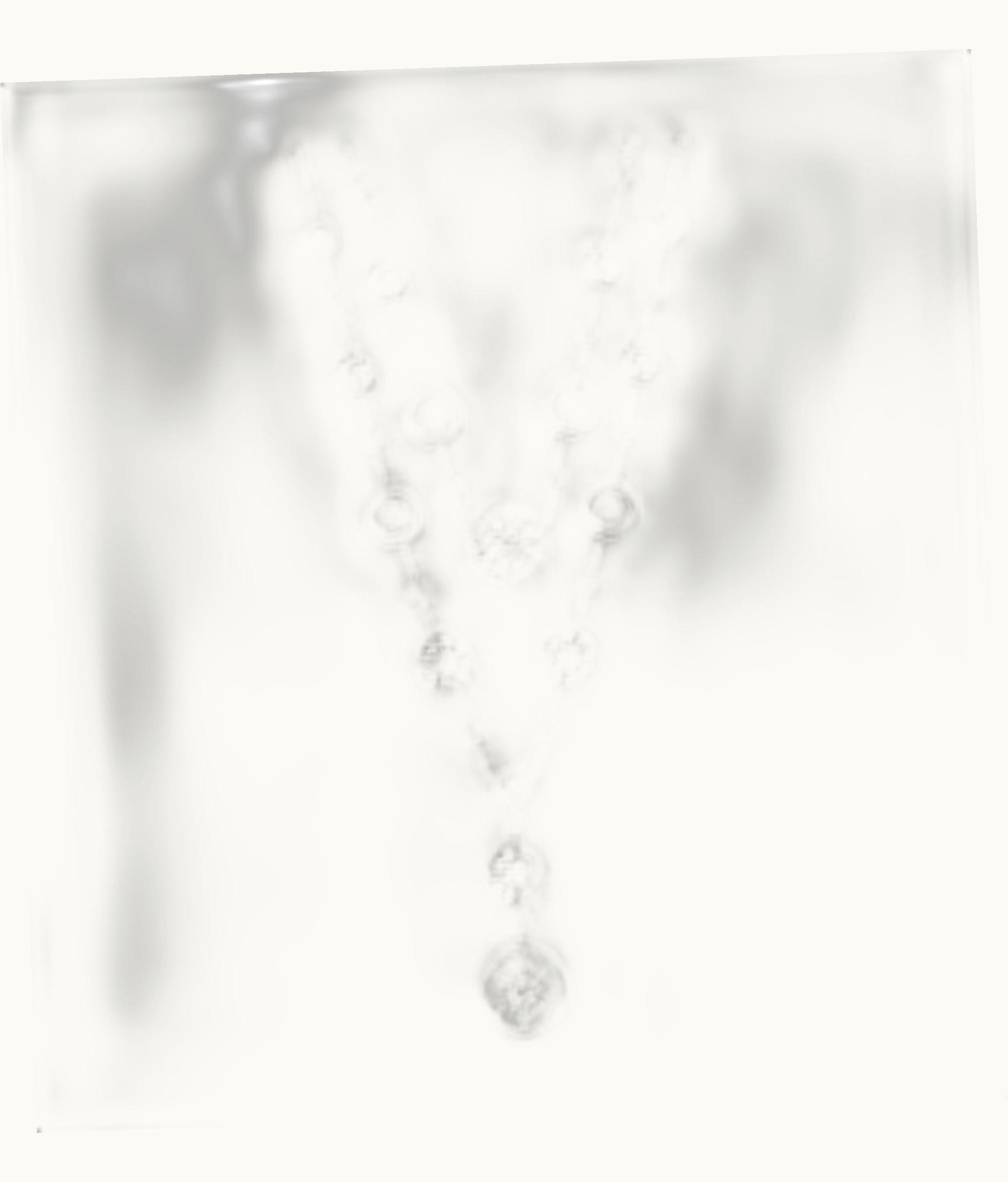 Dior Sautoir Rose Des Vents Or Blanc, Diamants, Nacre Et Onyx