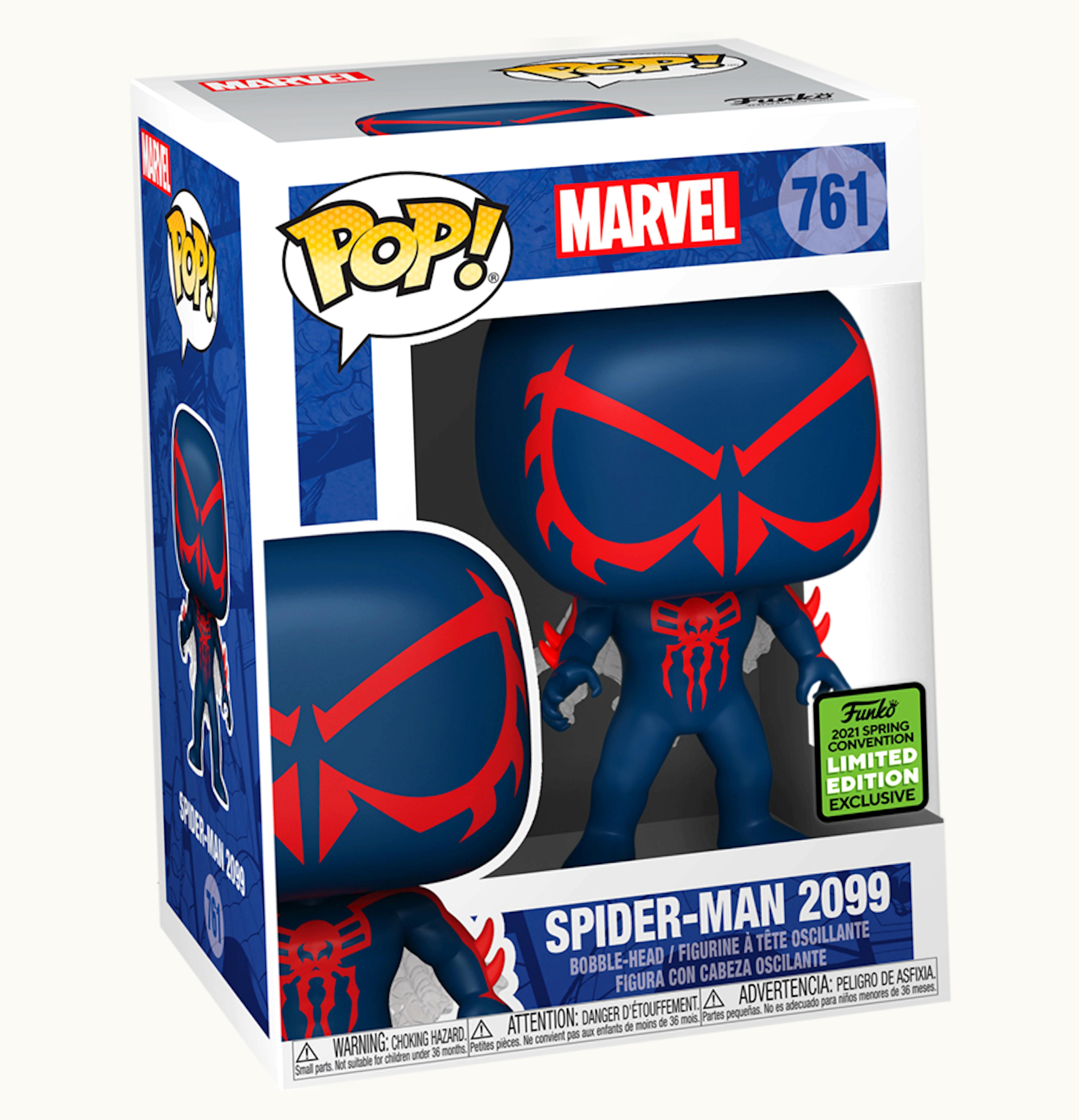 Funko Funko Pop Marvel Spider Man 2099 2021 Spring Convention Exclusive Figure 761