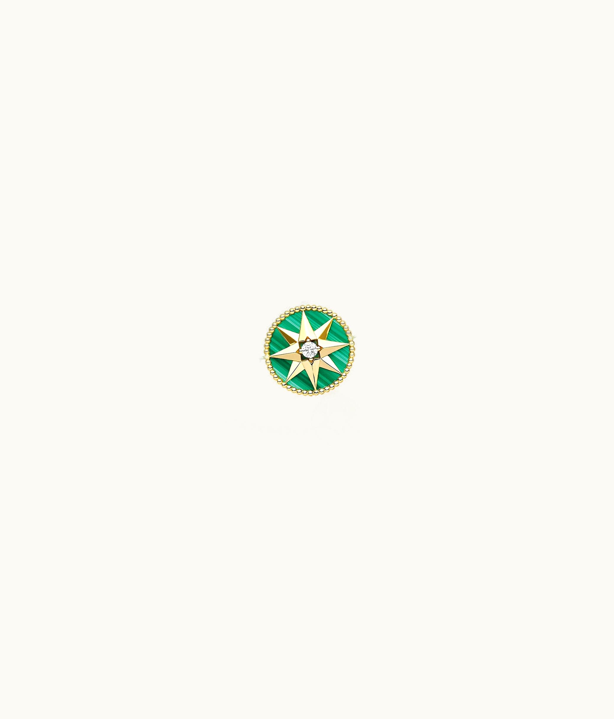 Dior Rose Des Vents Plastron - Pink And Yellow Gold, Diamonds, Emeralds And Gemstones