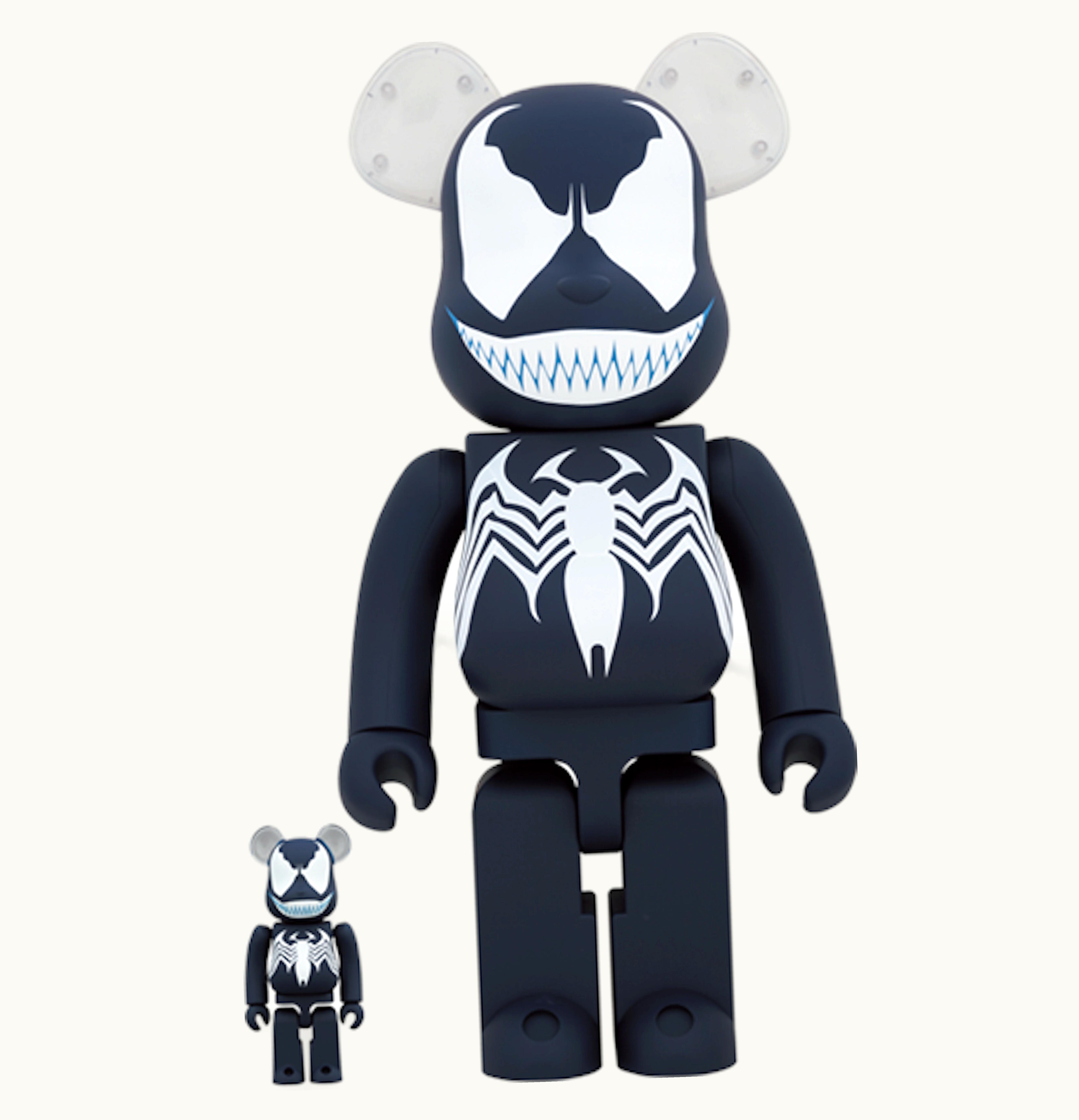 Bearbrick Bearbrick Marvel Venom The Amazing Spider Man 100 400 Set