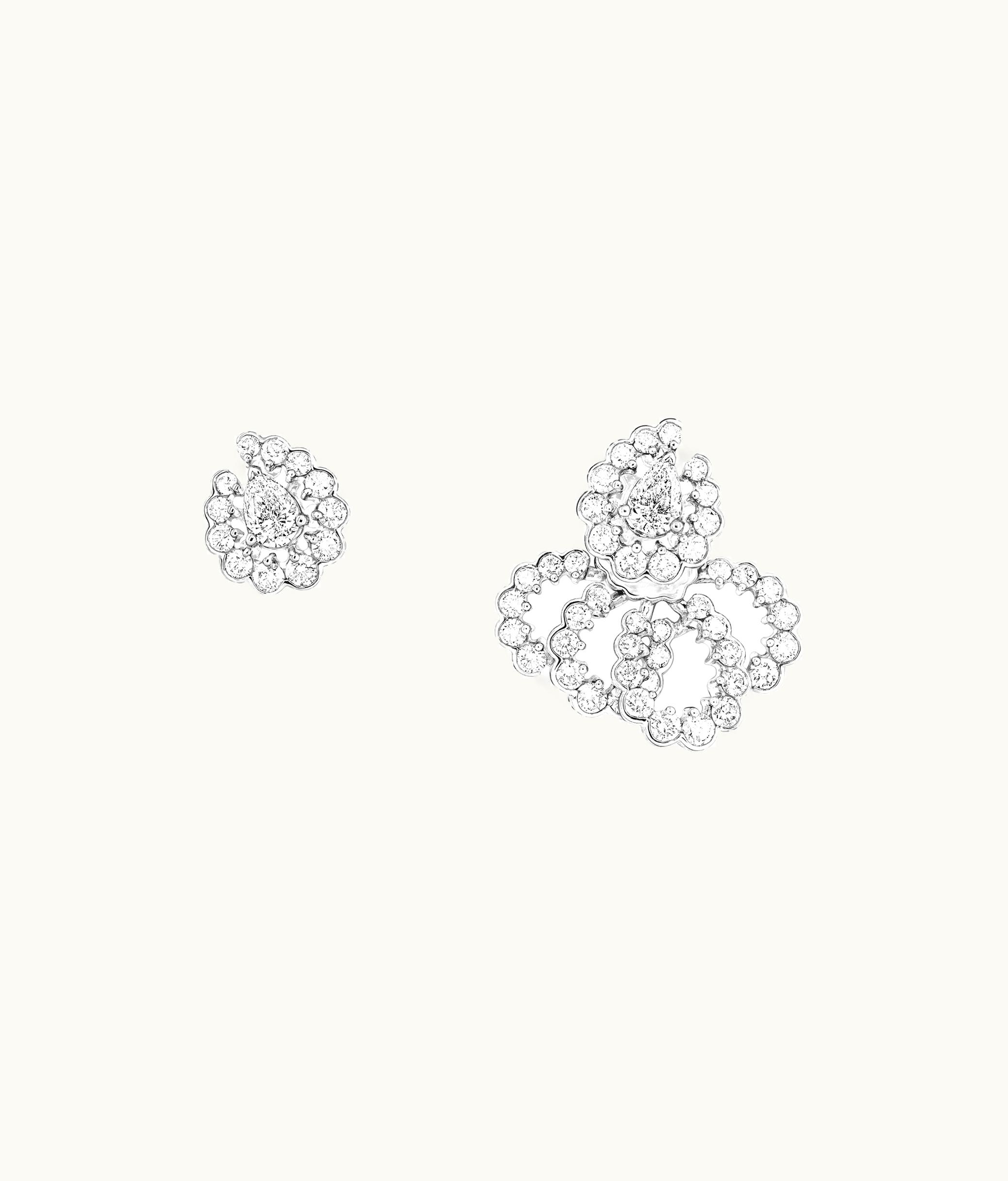 Dior Couture Dior Earrings - White Gold And Diamonds