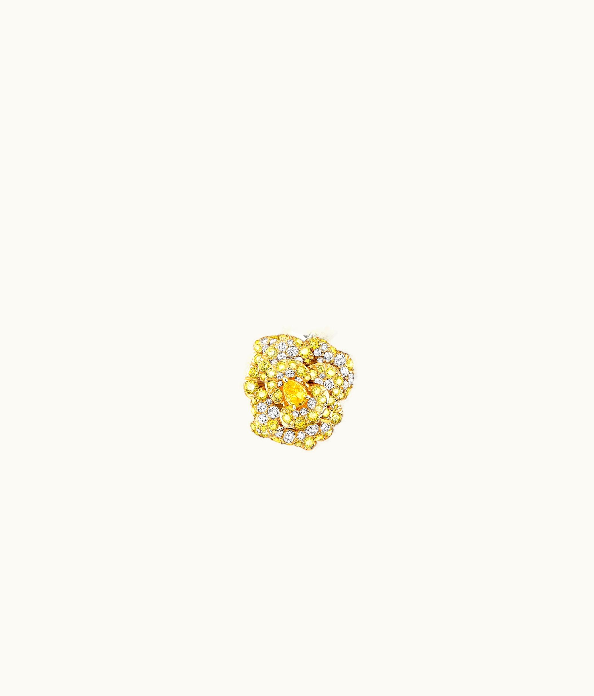 Dior Rose Dior Bagatelle Bracelet - 18k White Gold, Diamonds, Yellow Diamonds And Emeralds