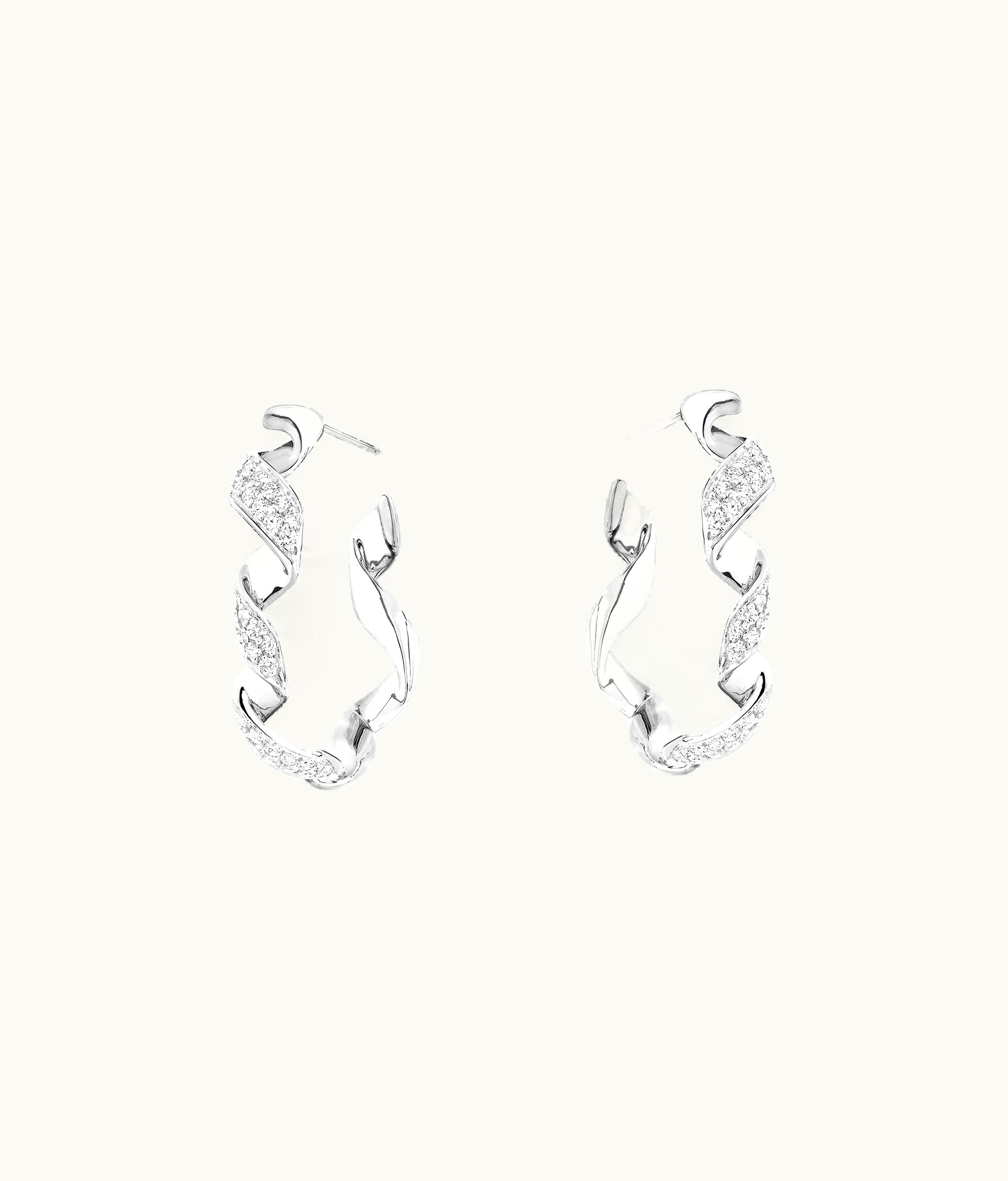 Dior Couture Dior Earrings - White Gold And Diamonds