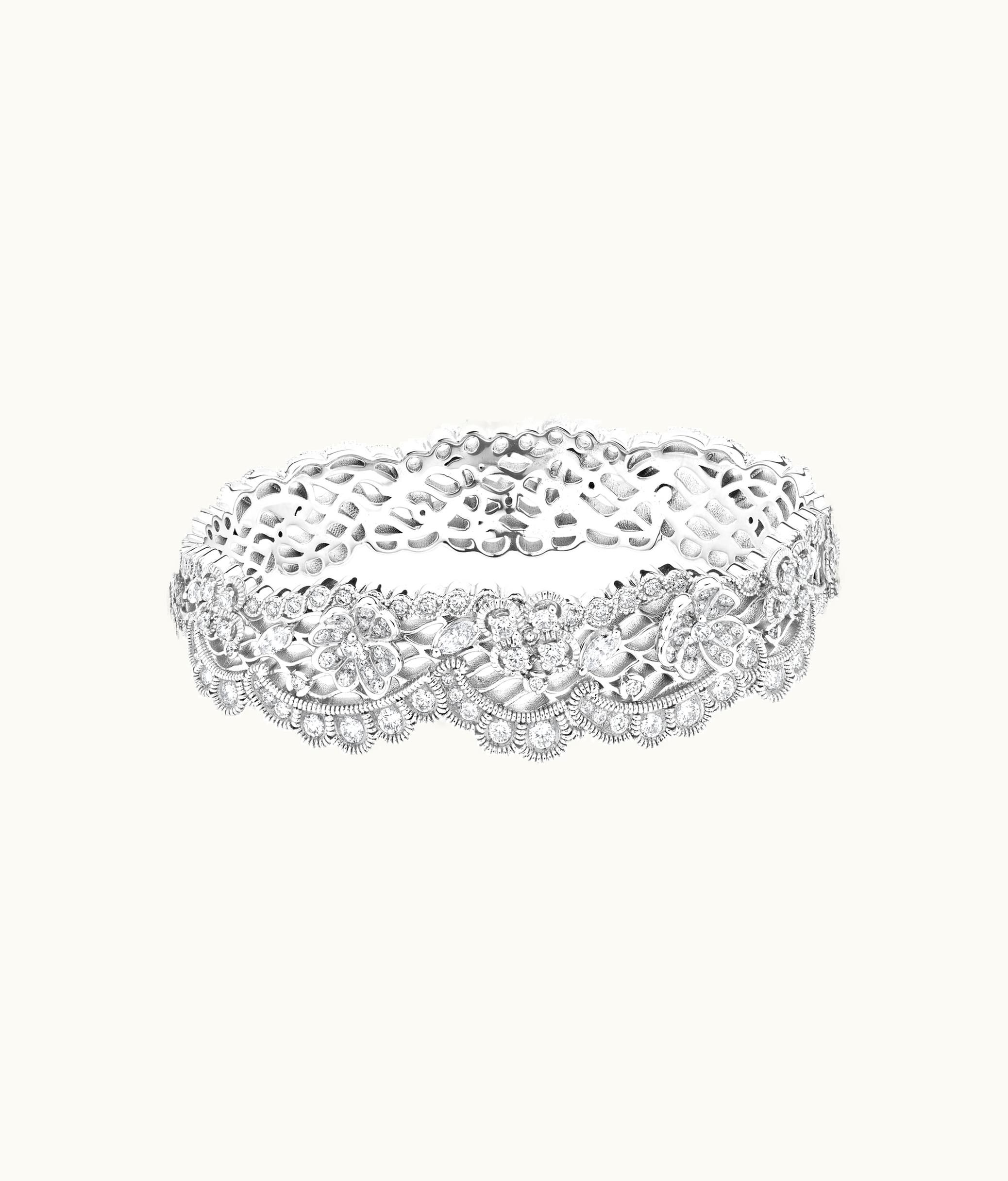 Dior Couture Dior Dior Bracelet - White Gold And Diamonds