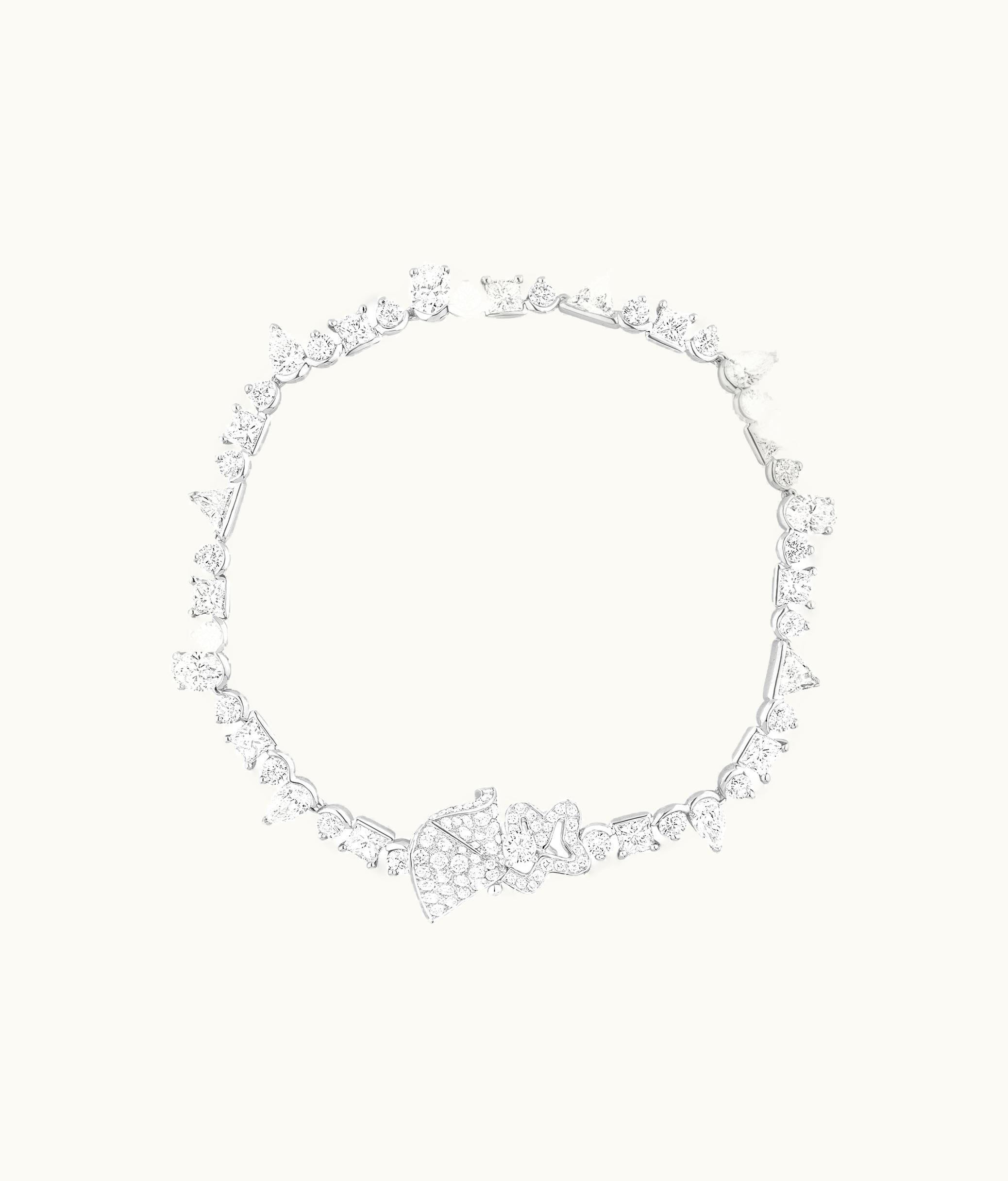 Dior Couture Dior Bracelet - White Gold And Diamonds