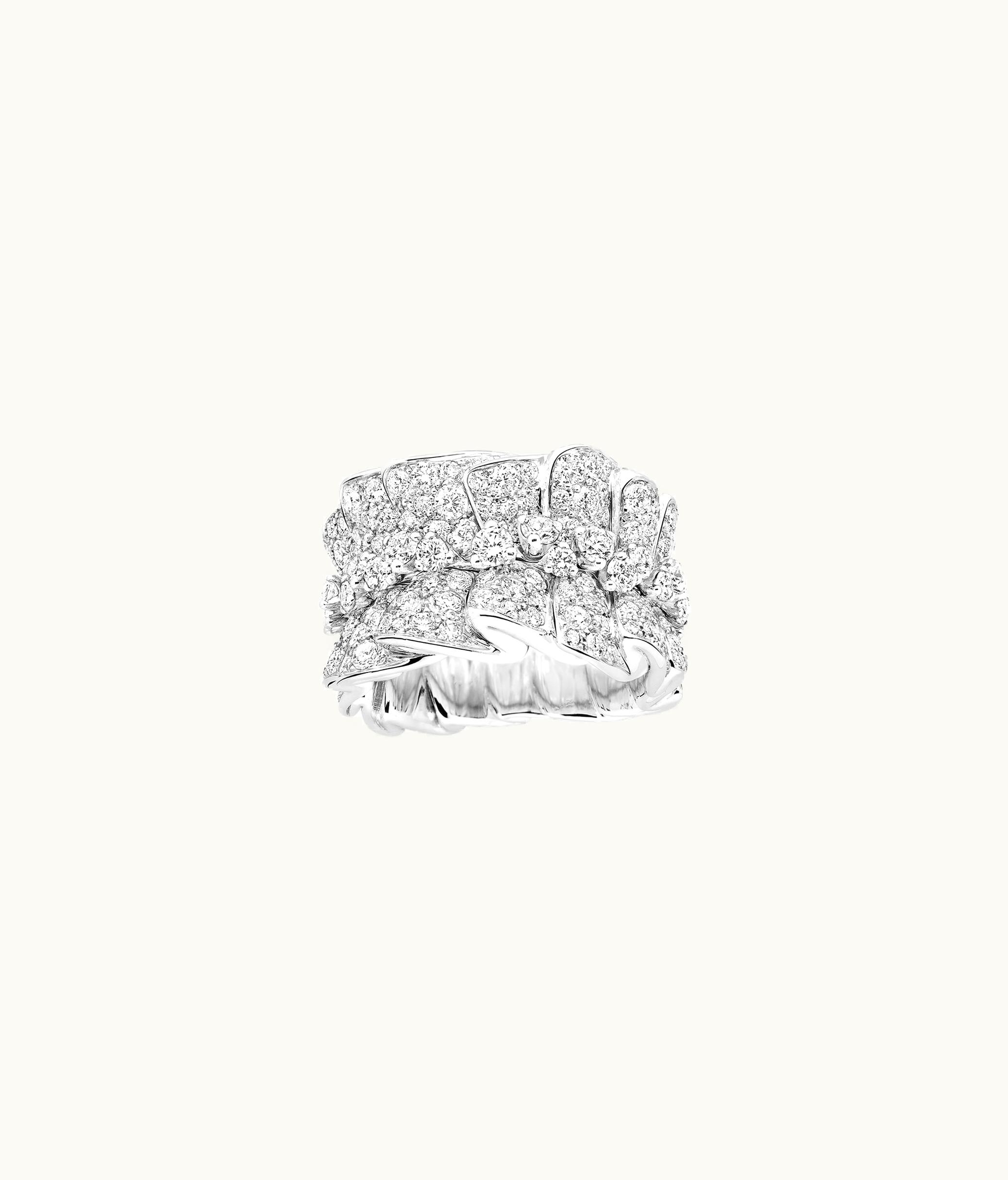 Dior Couture Dior Ring - White Gold And Diamonds