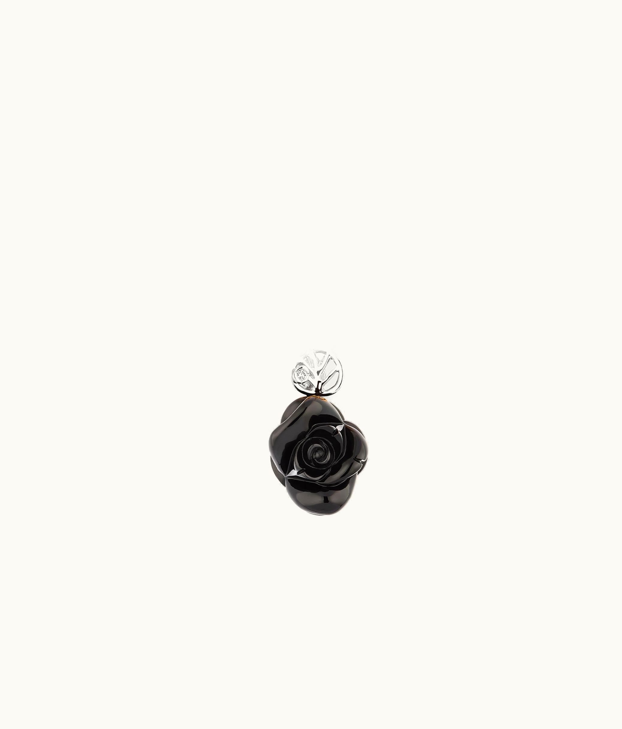 Dior Rose Dior Pré Catelan Necklace - Yellow Gold And Onyx