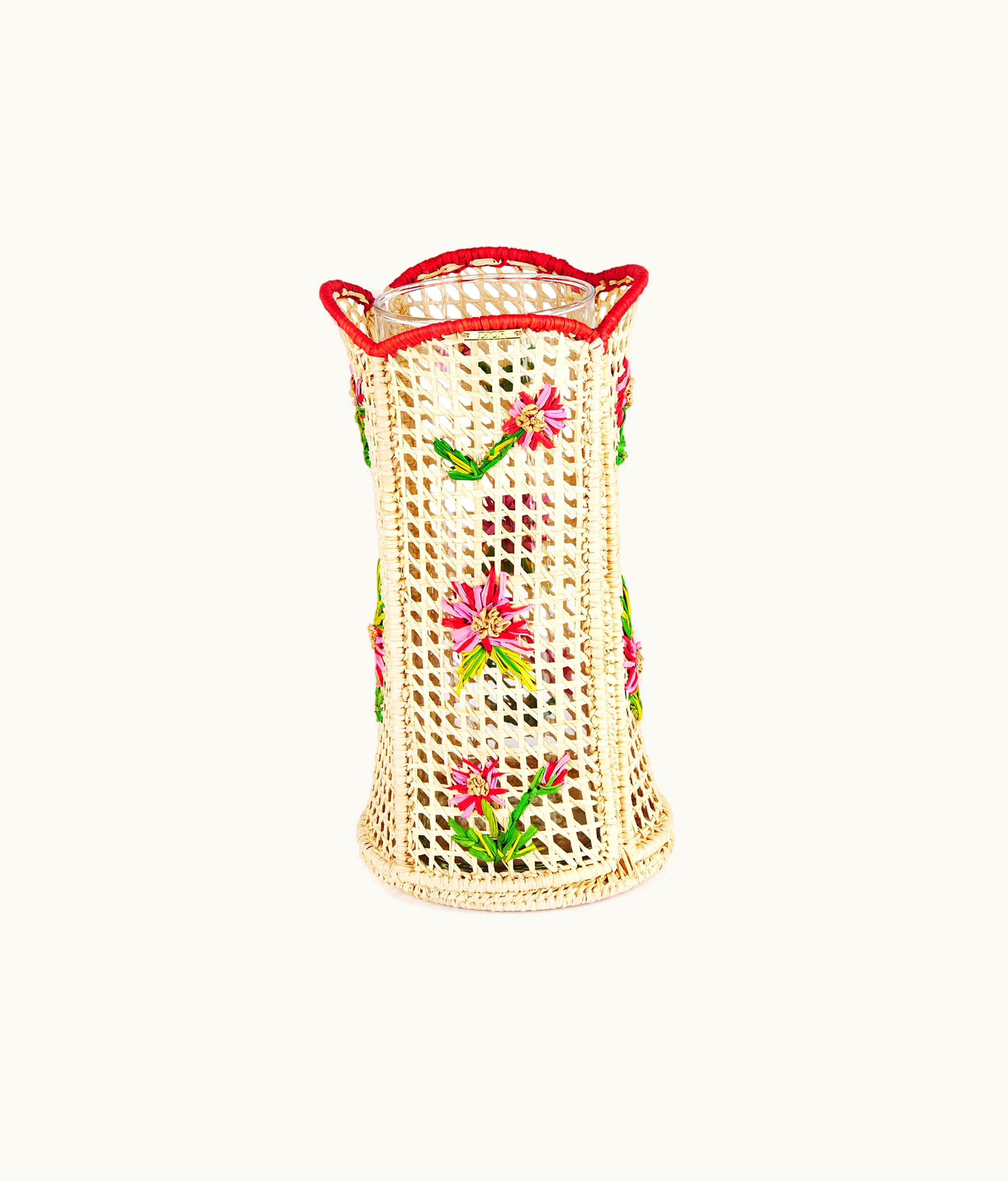 Dior Vase - Red Roses d'Hiver