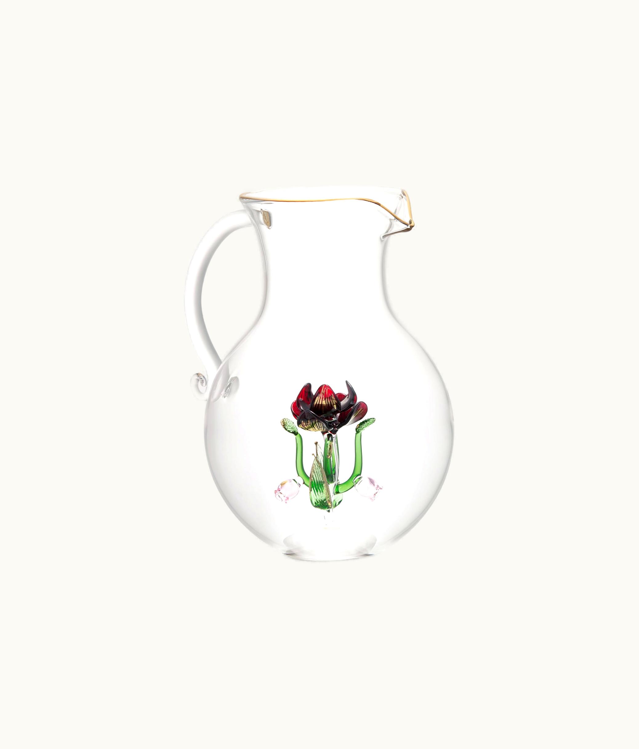 Dior Carafe - Red Roses d'Hiver