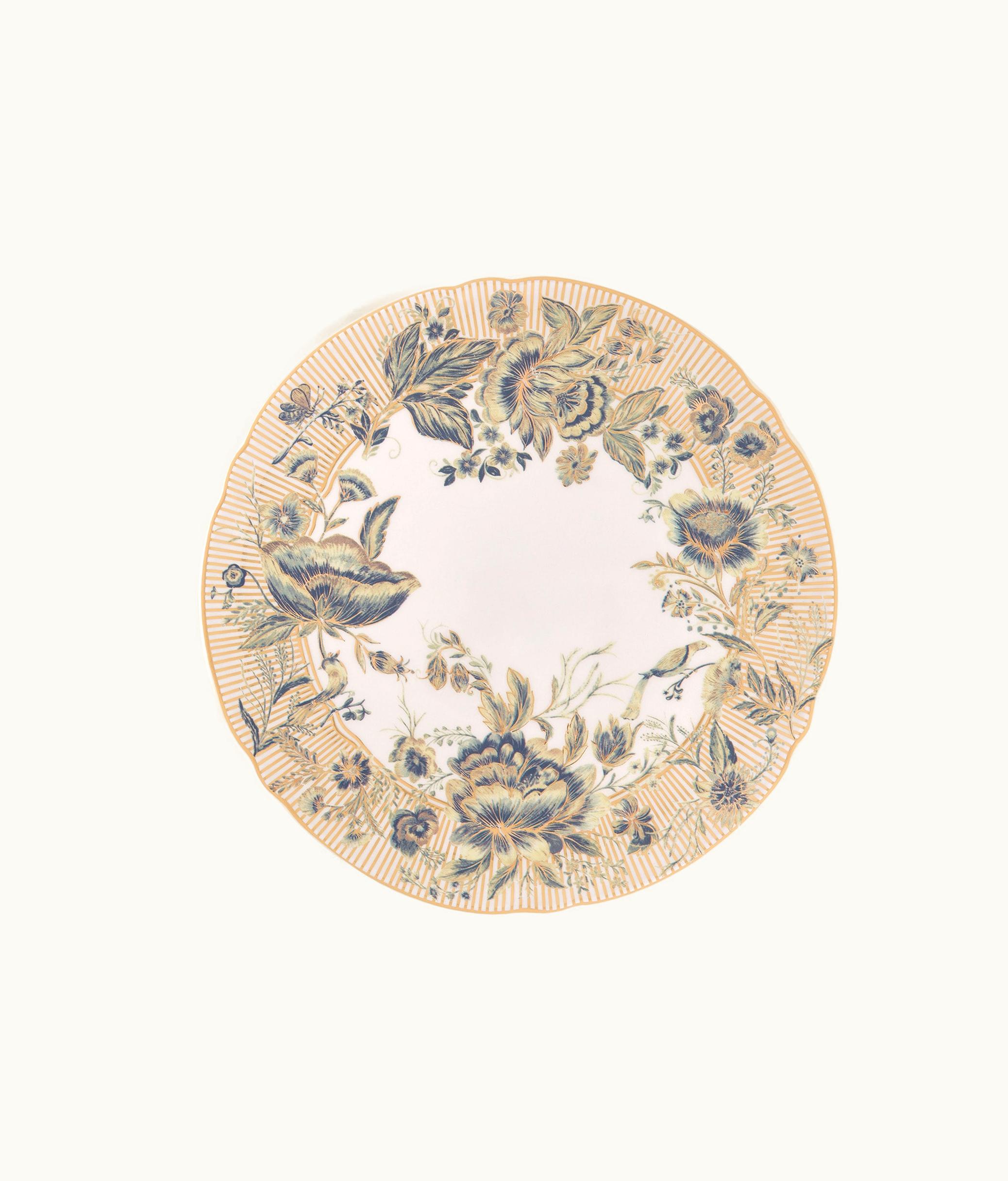 Dior Dinner Plate - Blue Roses d'Hiver