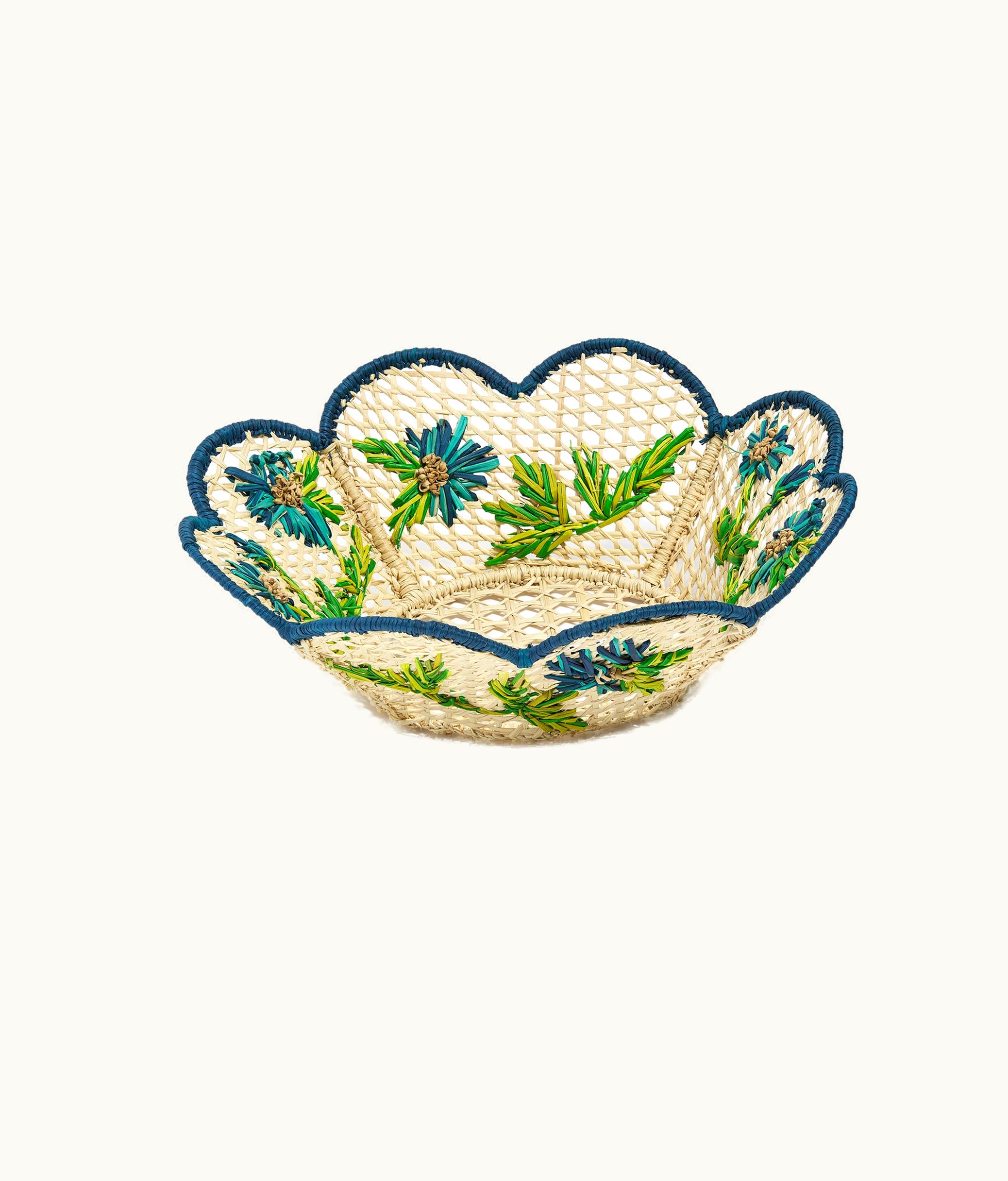 Dior Basket - Blue Roses d'Hiver