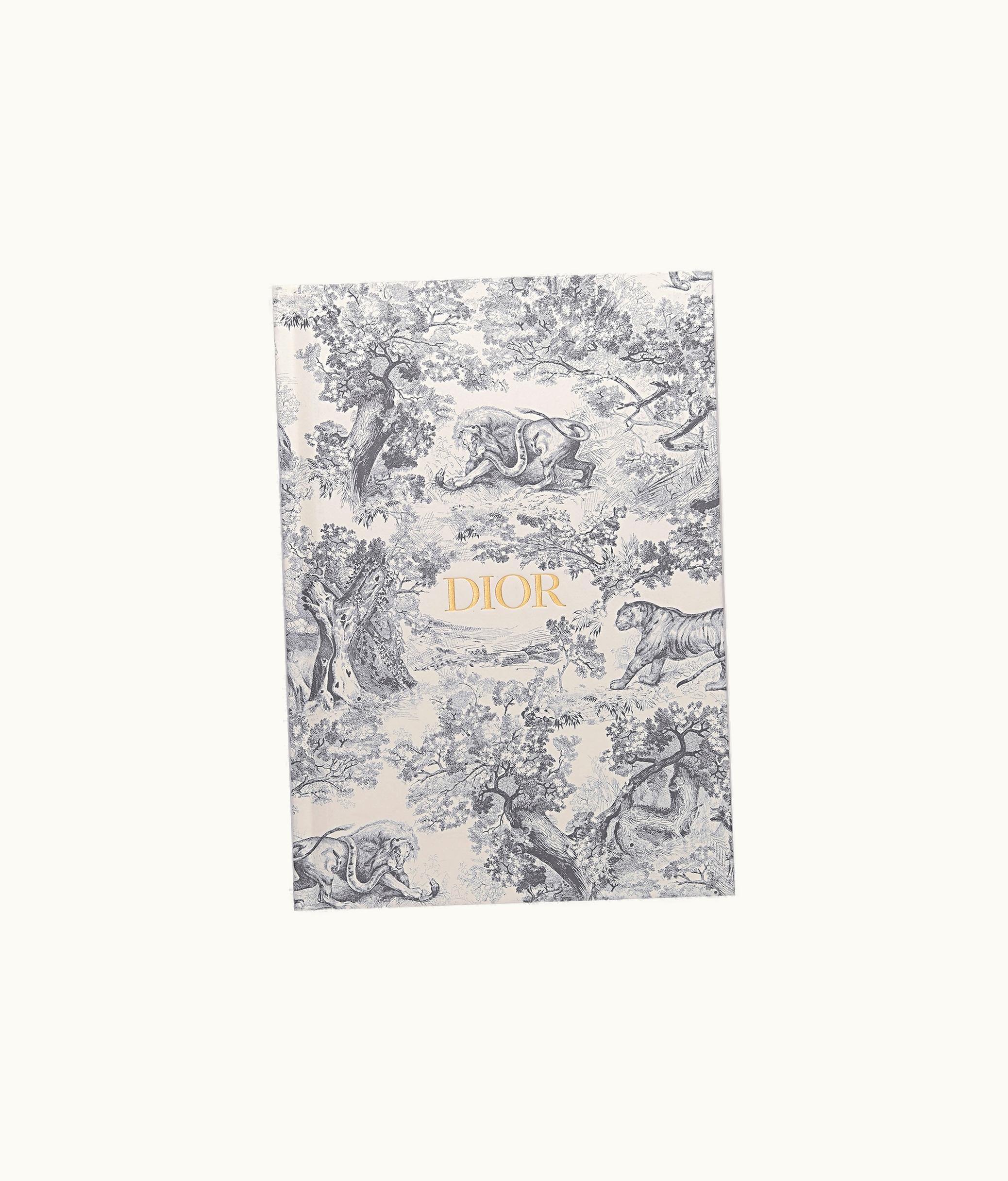 Dior Notebook - Gray Toile De Jouy