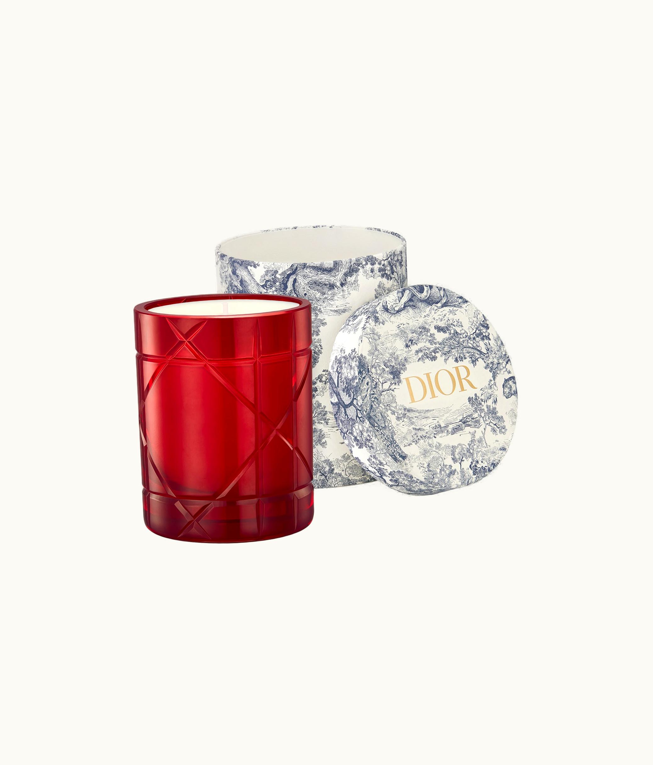 Dior Secret Garden Candle - Red Cannage