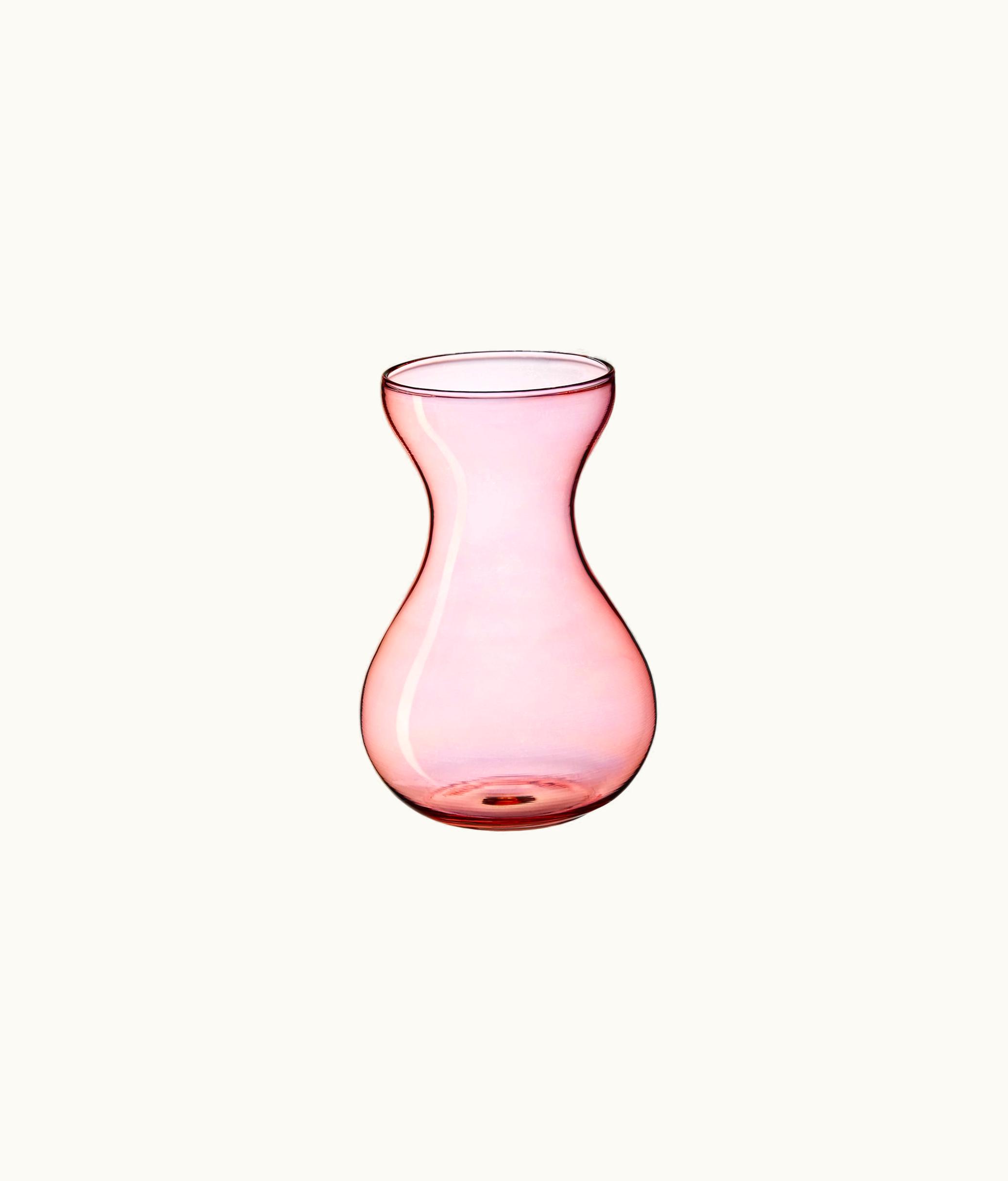 Dior Small Vase - Pastel Pink Glass