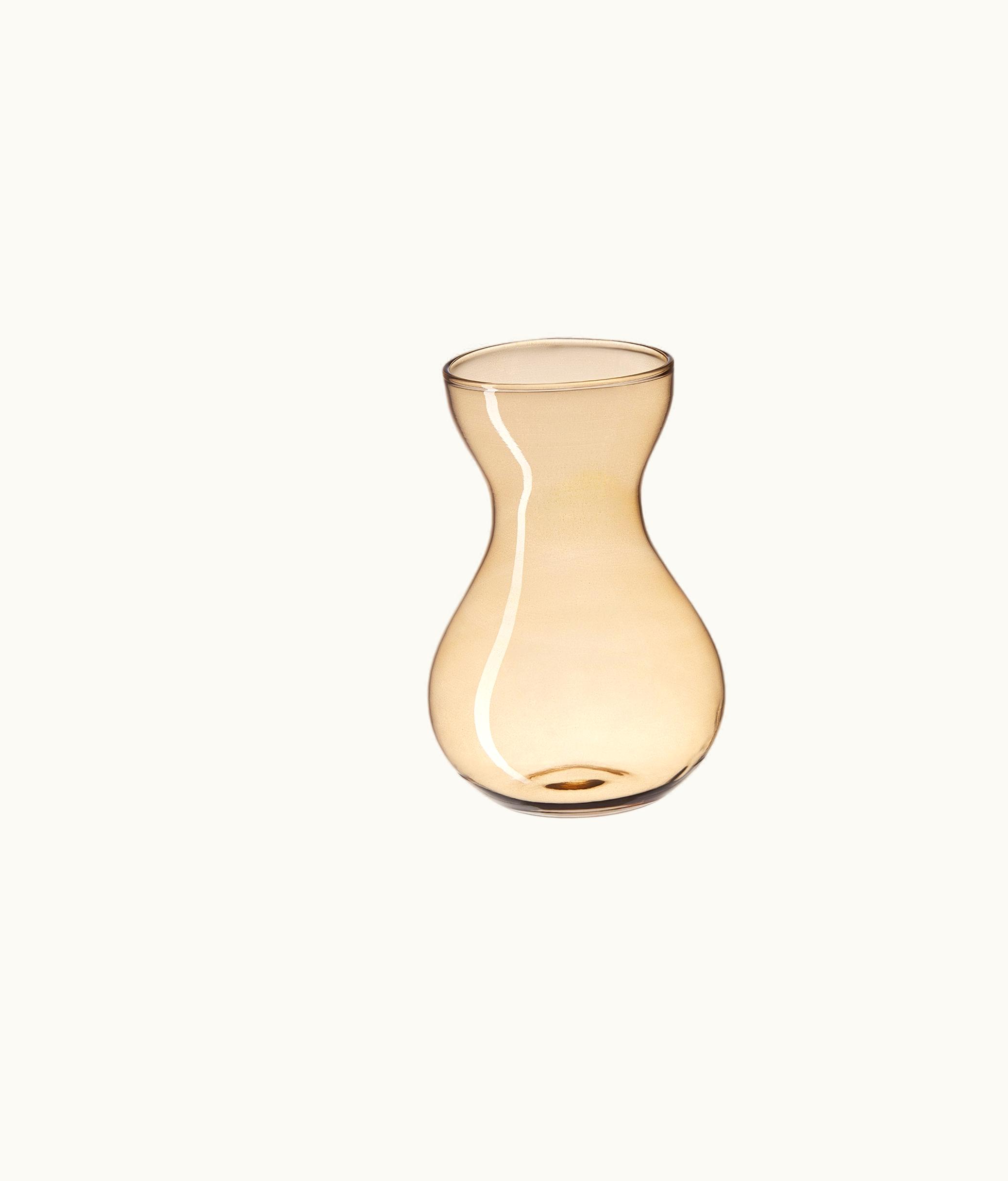 Dior Small Vase - Pastel Orange Glass