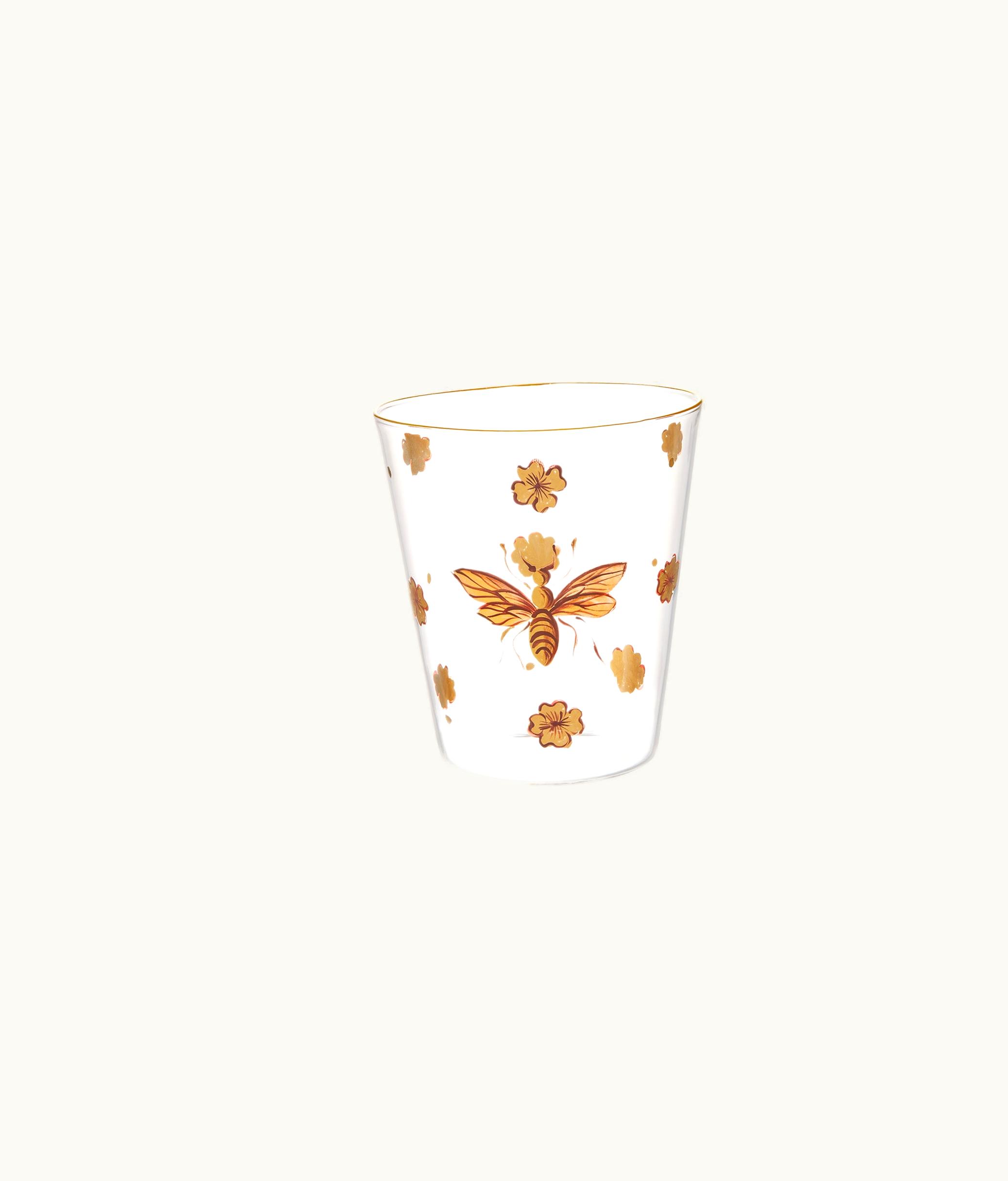 Dior Water Glass - Gold-Tone Bal Des Abeilles