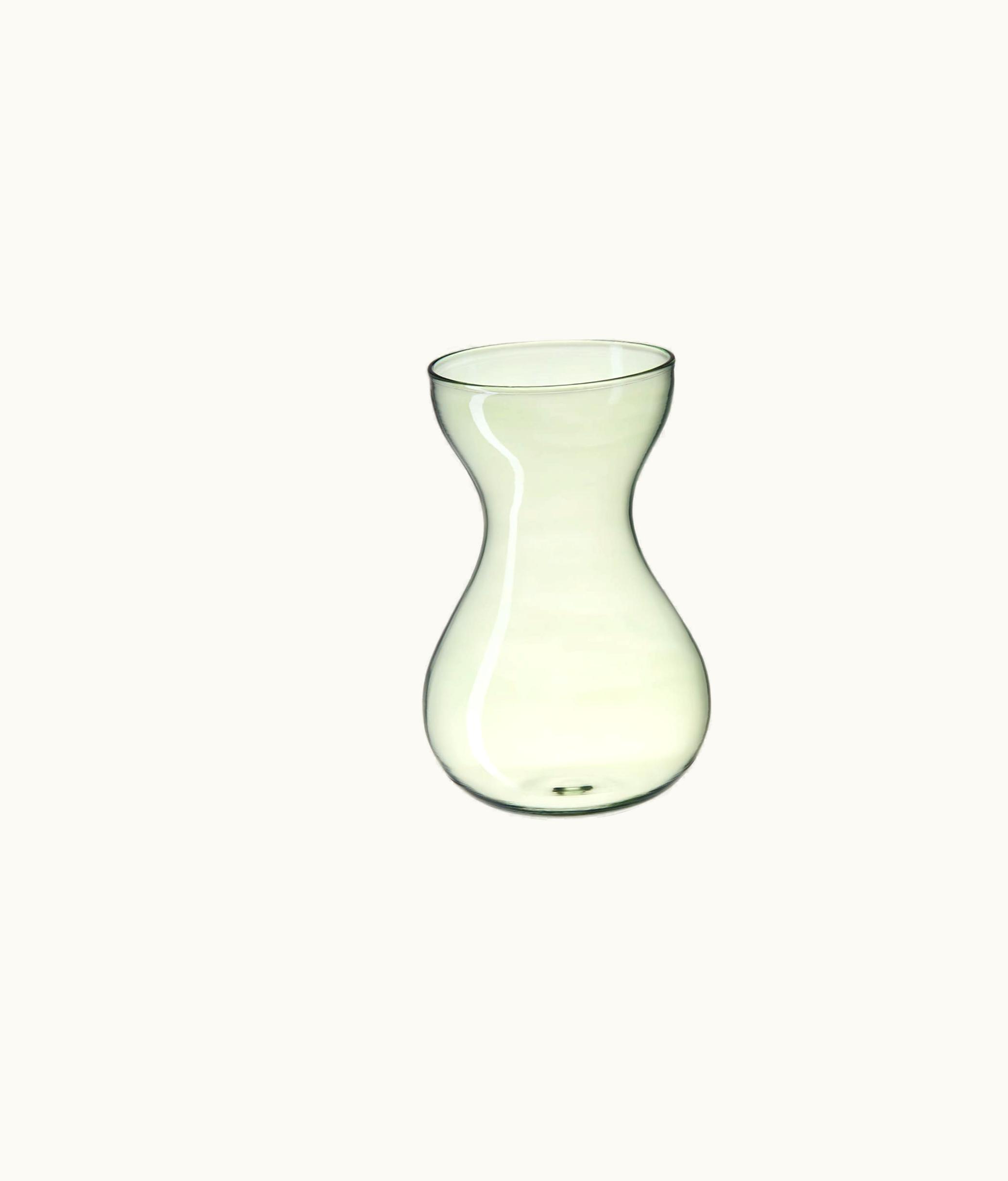 Dior Small Vase - Pastel Green Glass