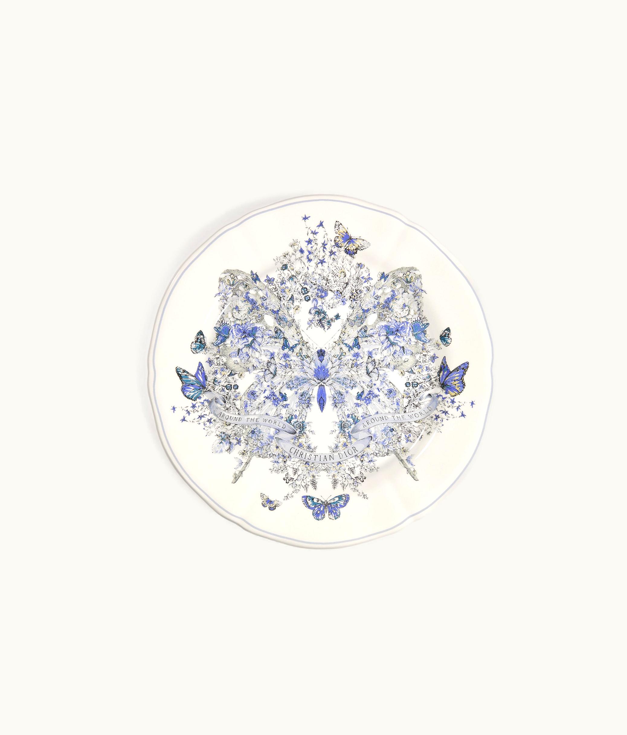 Dior Dessert Plate - Blue Cruise 24