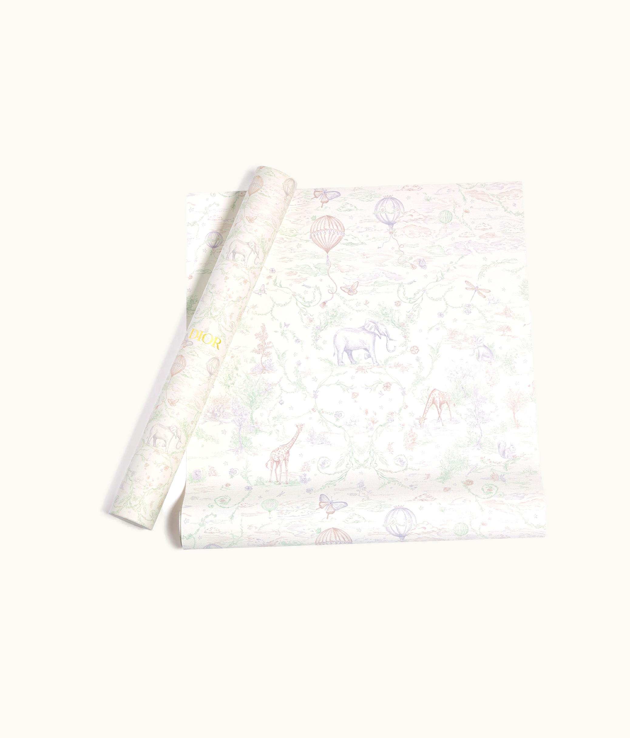Dior Decorative Wall Mural - Multicolor Toile De Jouy Kids