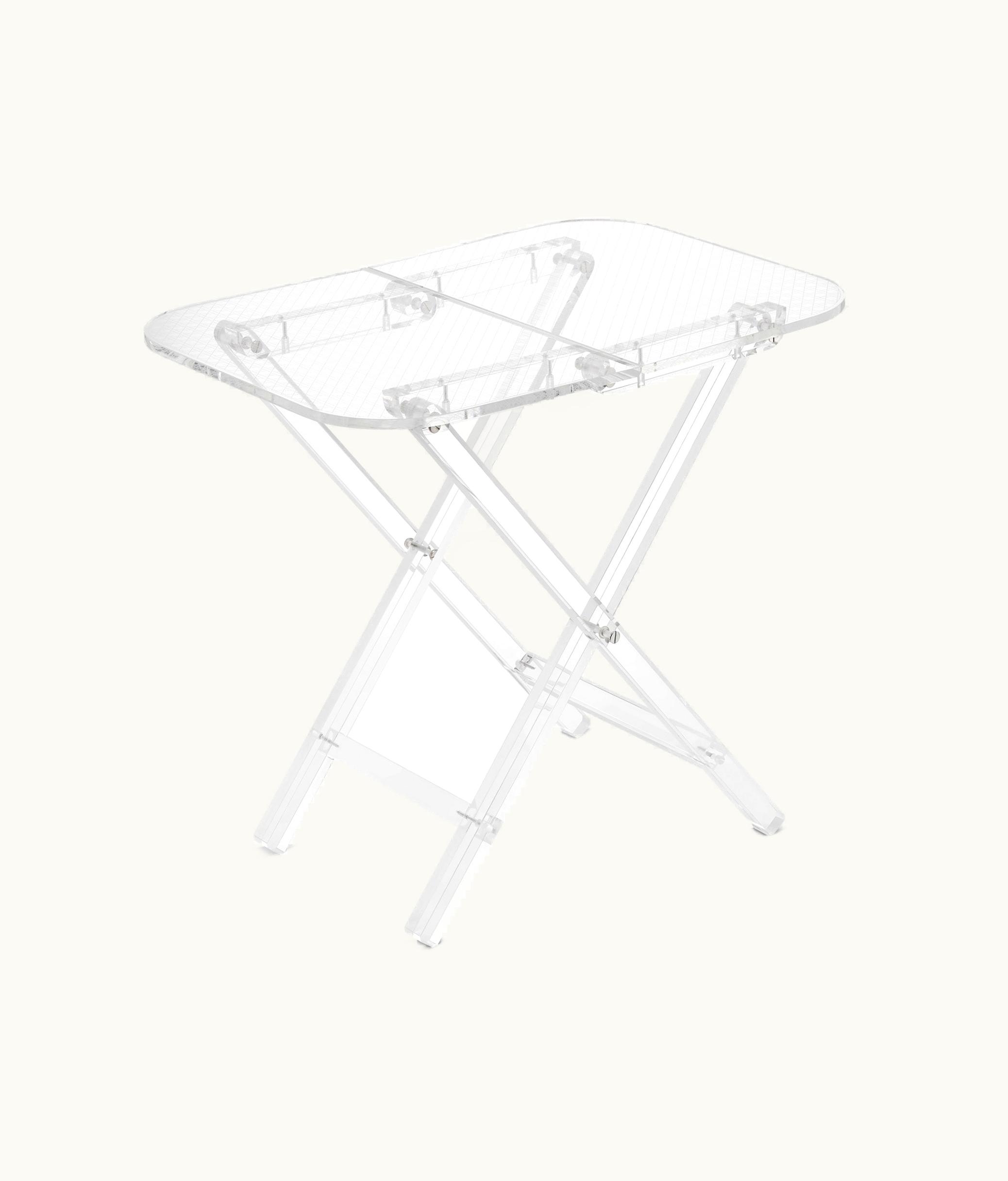 Dior Large Folding Table - Cannage