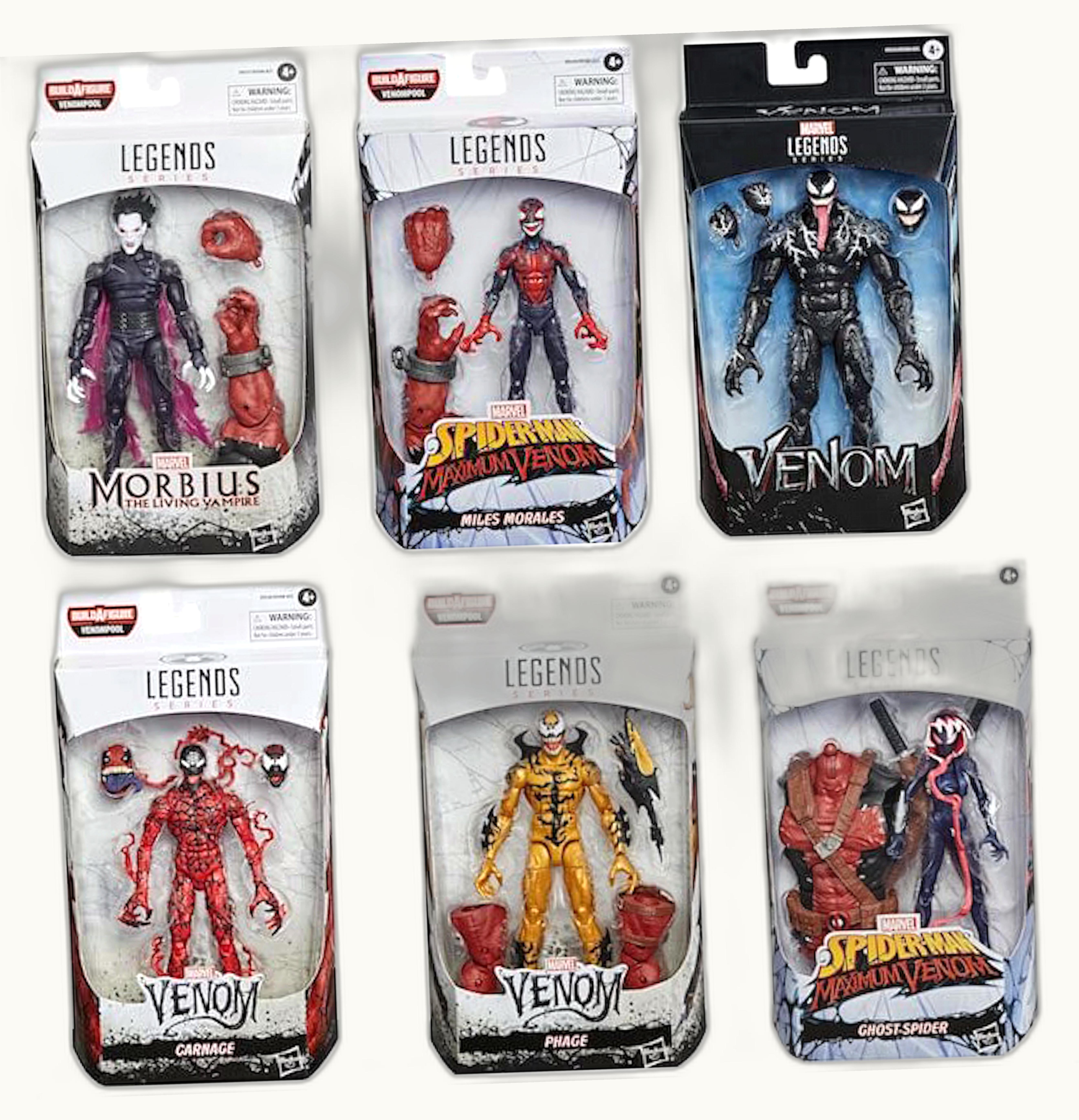 Hasbro Hasbro Marvel Legends Spider Man Venom Set Venompool BAF Action Figure