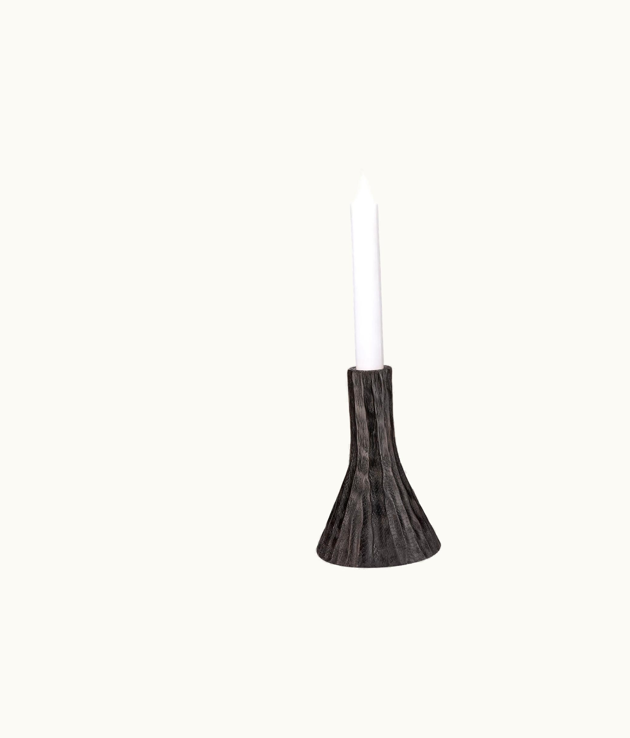 Dior Maison X Pierre Yovanovitch Small Candle Holder in Oak Wood