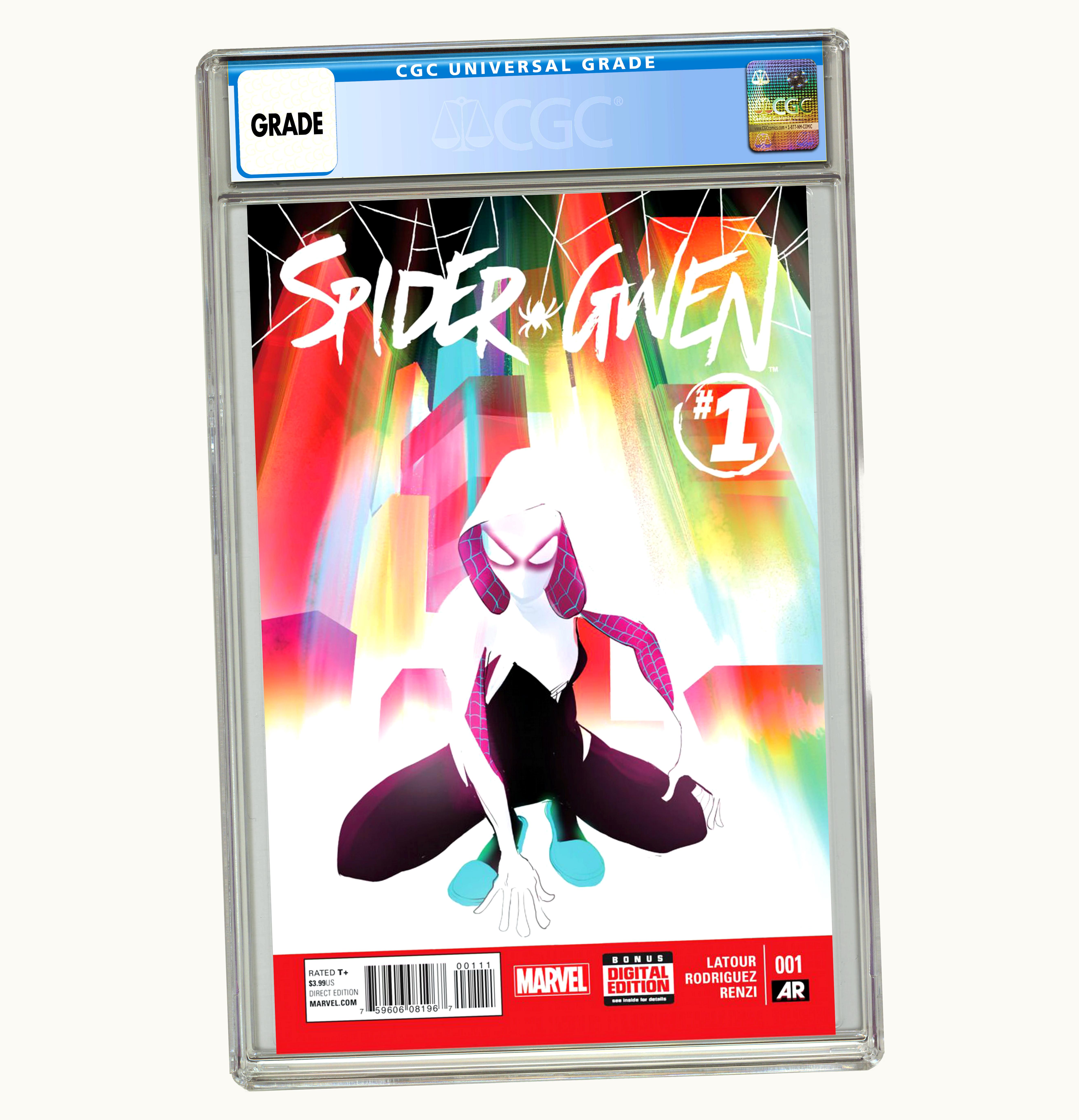 Marvel Marvel Spider Gwen 1 Comic Book CGC Graded