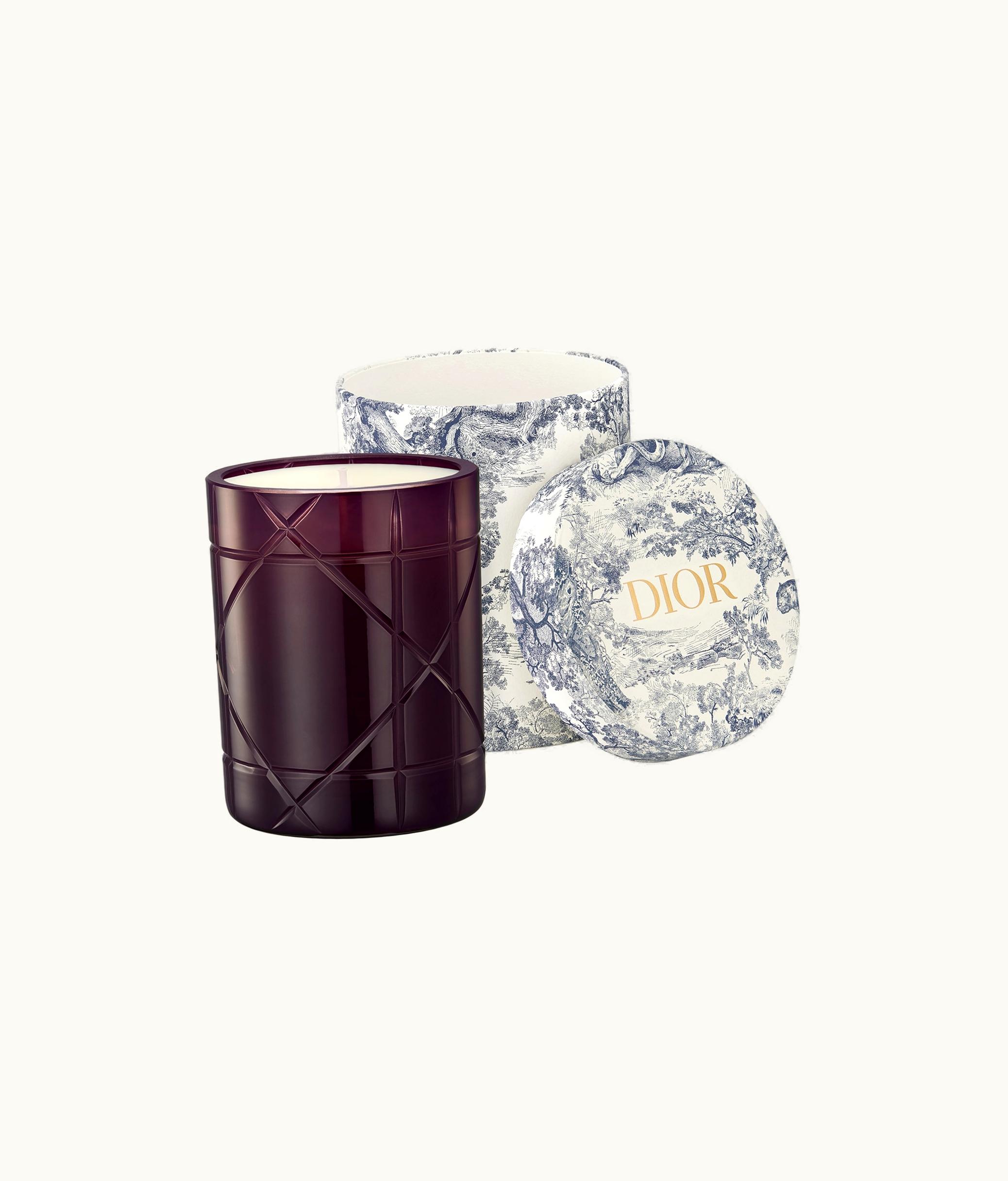 Dior Rose Scented Candle - Amethyst-Colored Cannage