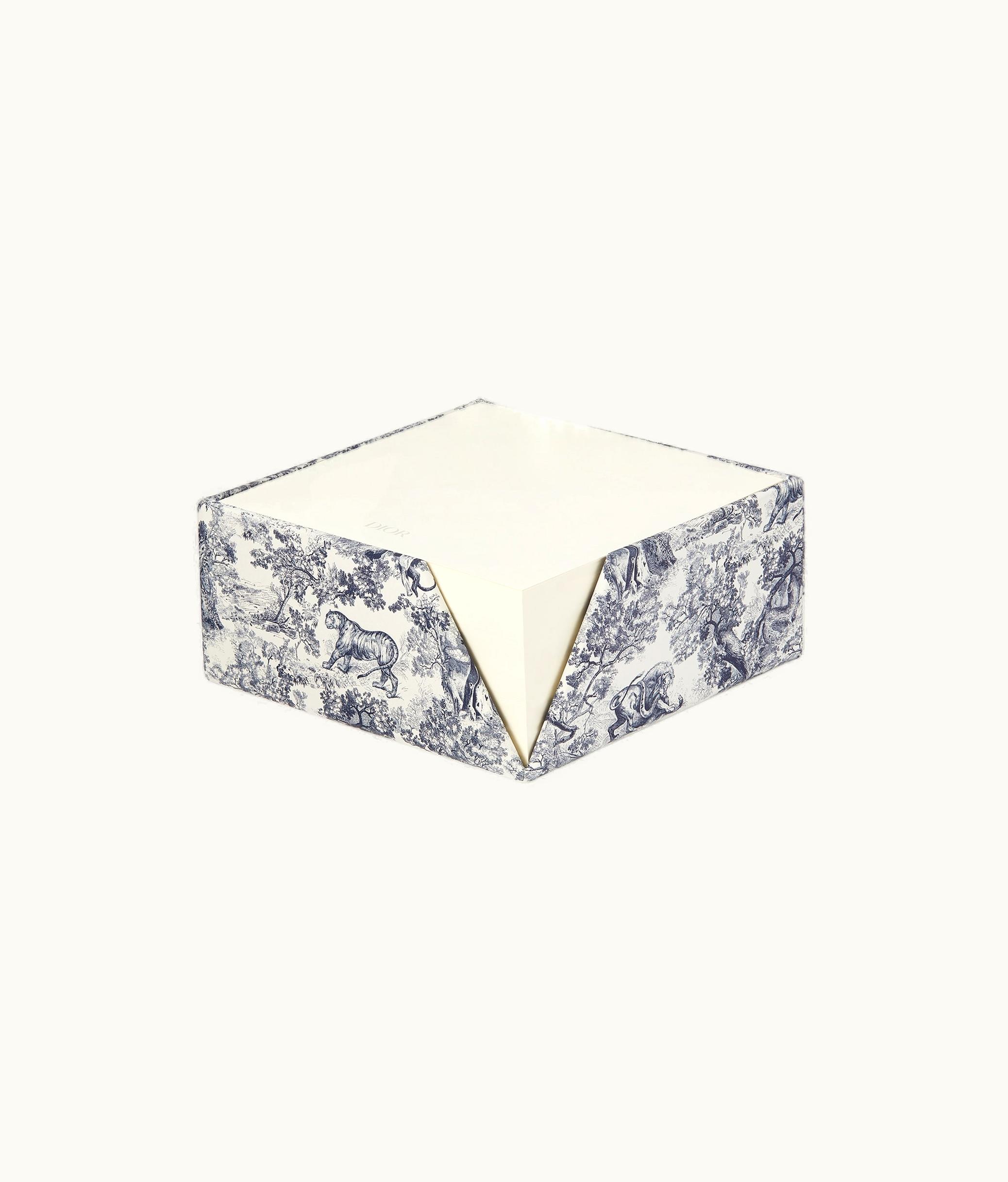 Dior Post-It Tray - Blue Toile De Jouy