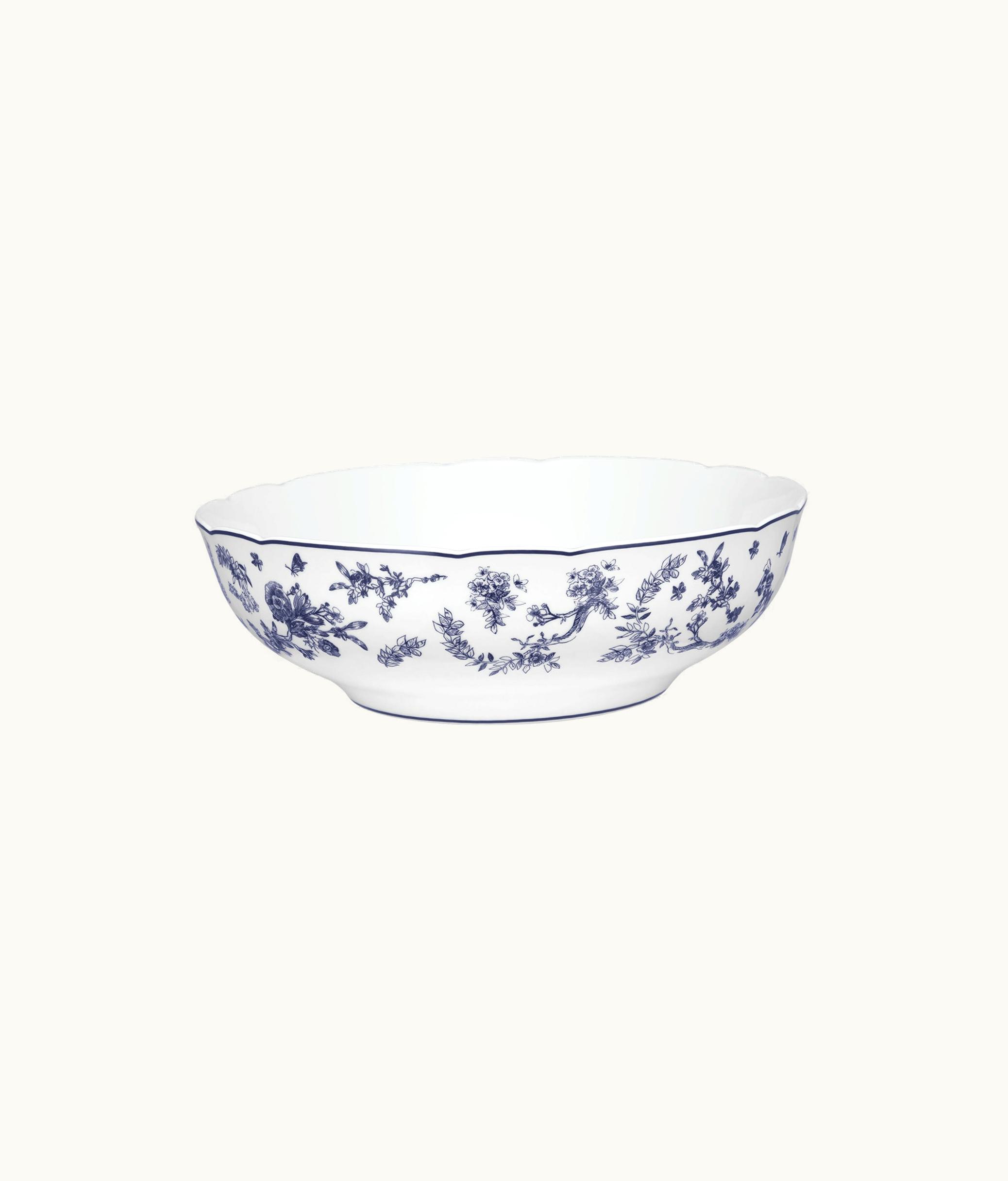 Dior Salad Bowl - Blue Toile De Jouy