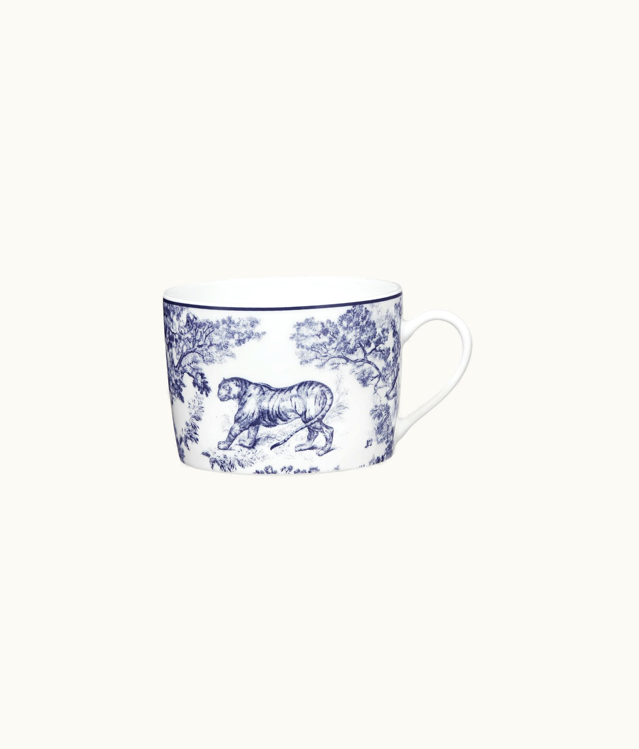Dior Teacup - Blue Toile De Jouy