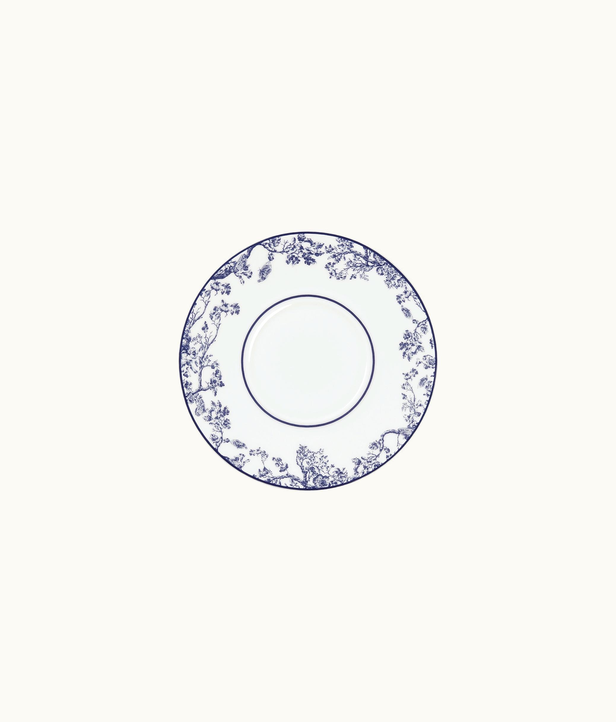 Dior Coffee Cup Saucer - Blue Toile De Jouy