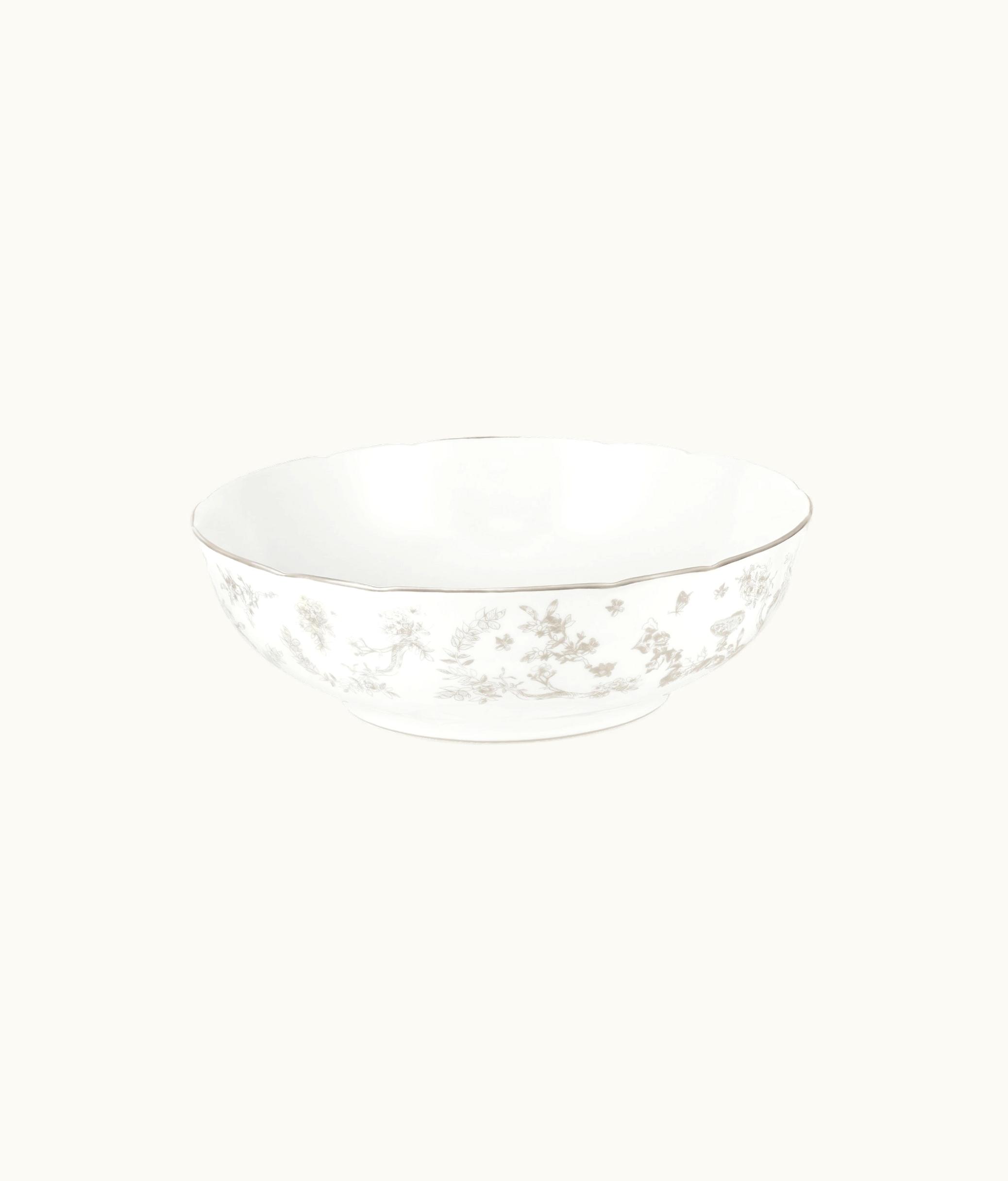 Dior Salad Bowl - Gray Toile De Jouy