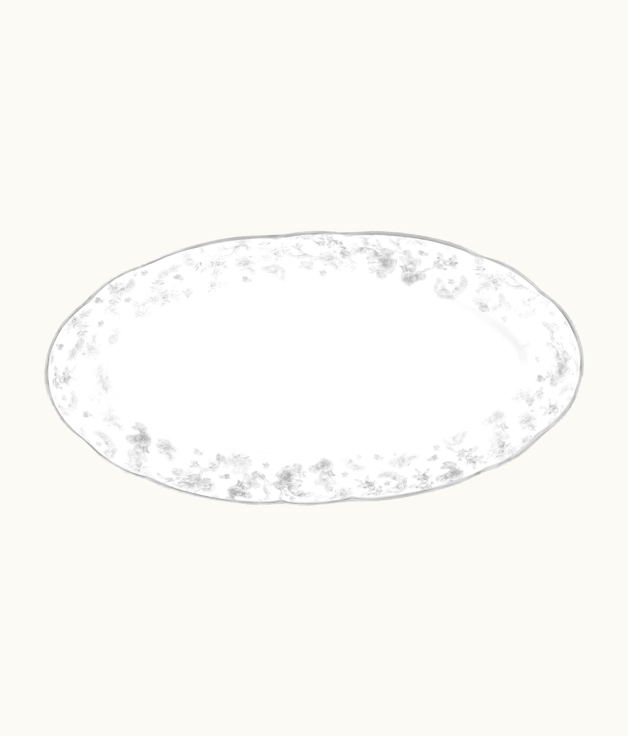 Dior Relish Dish - Gray Toile De Jouy