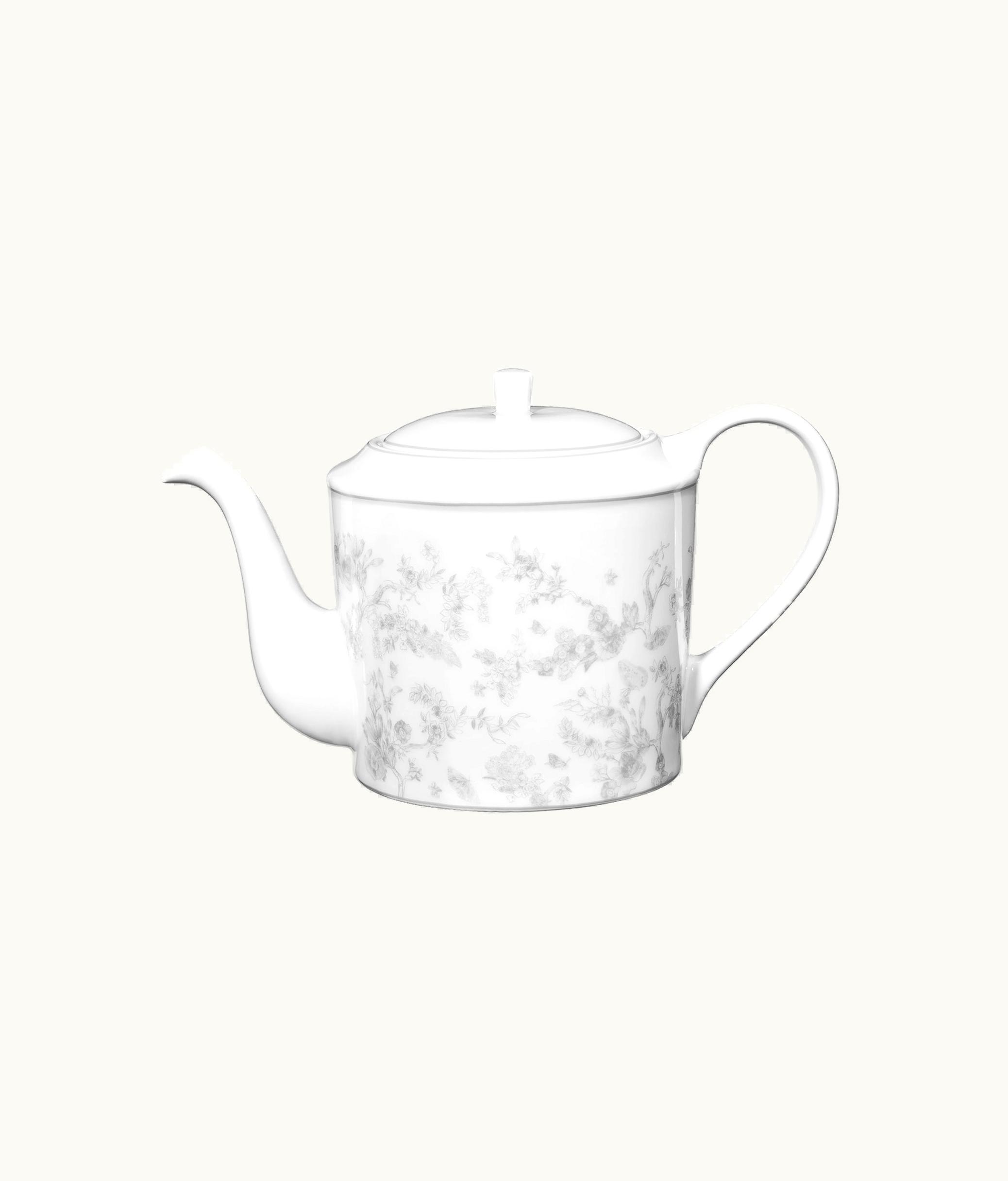 Dior Teapot - Gray Toile De Jouy
